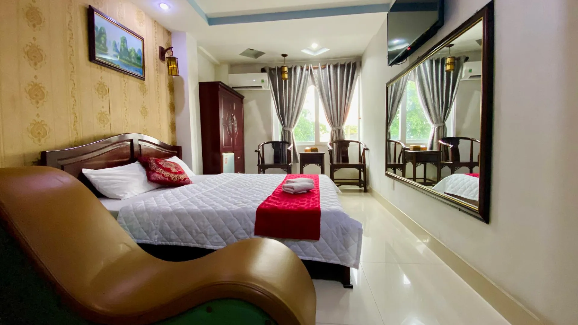 호치민 호텔 프엉 남 3성급 호텔 스위트룸