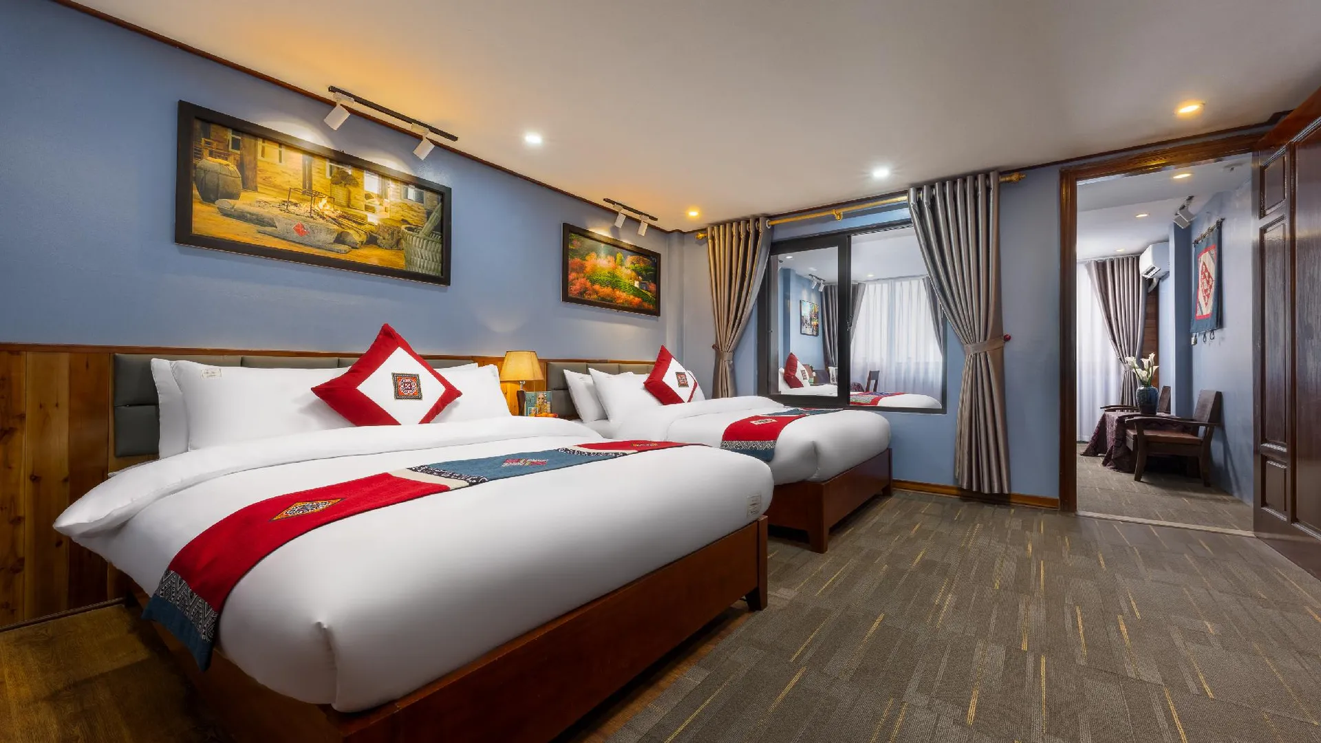 사파 사파 뷰 스프링 가든 호텔 5성급 호텔 객실