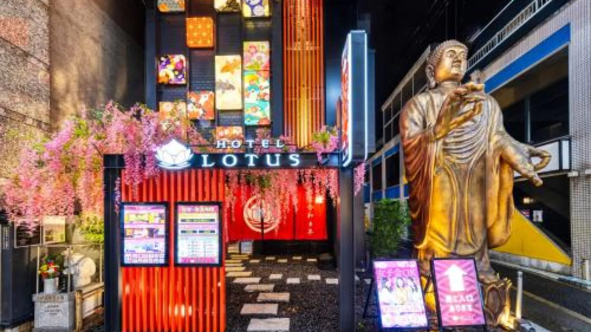 오사카 호텔 로터스 우메다 - 성인 전용 2성급 호텔 로비