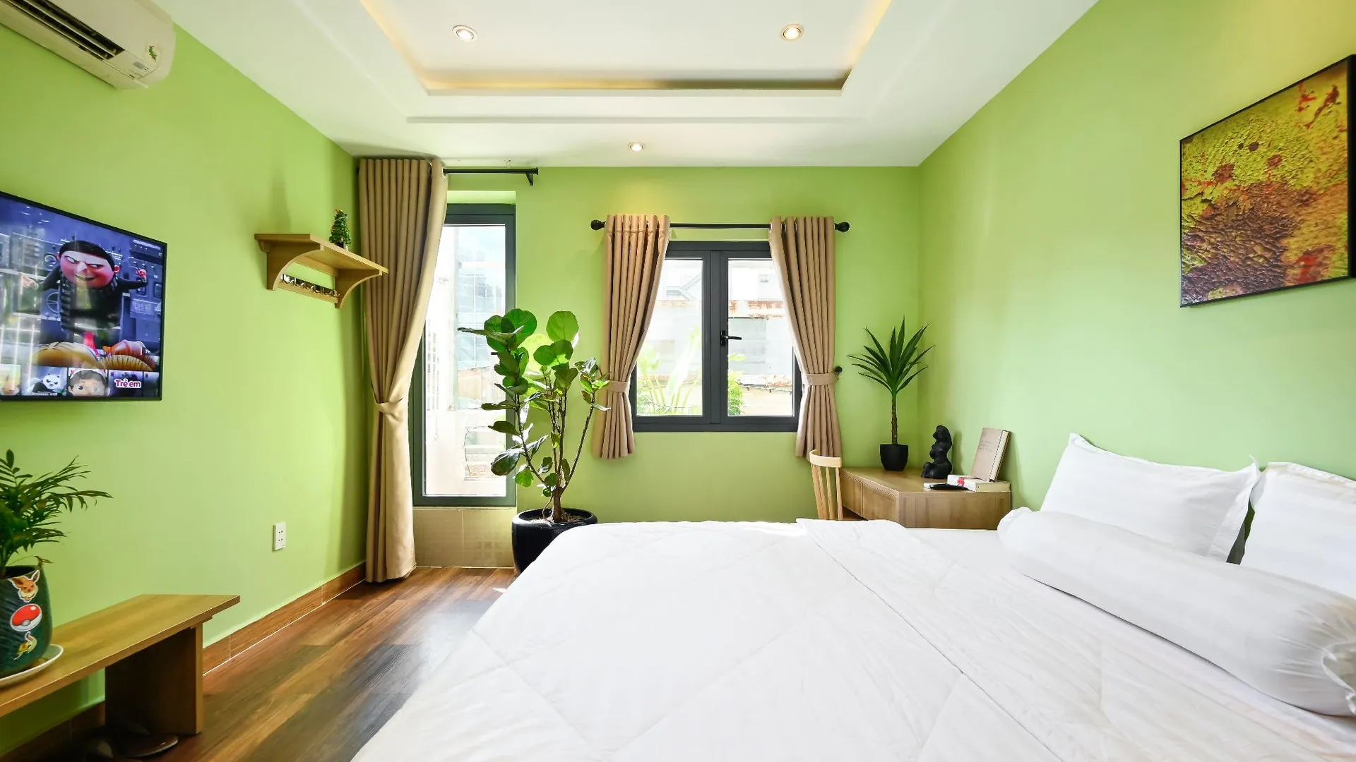 호치민 벤탄 인 - M 앤 A 3성급 호텔 객실