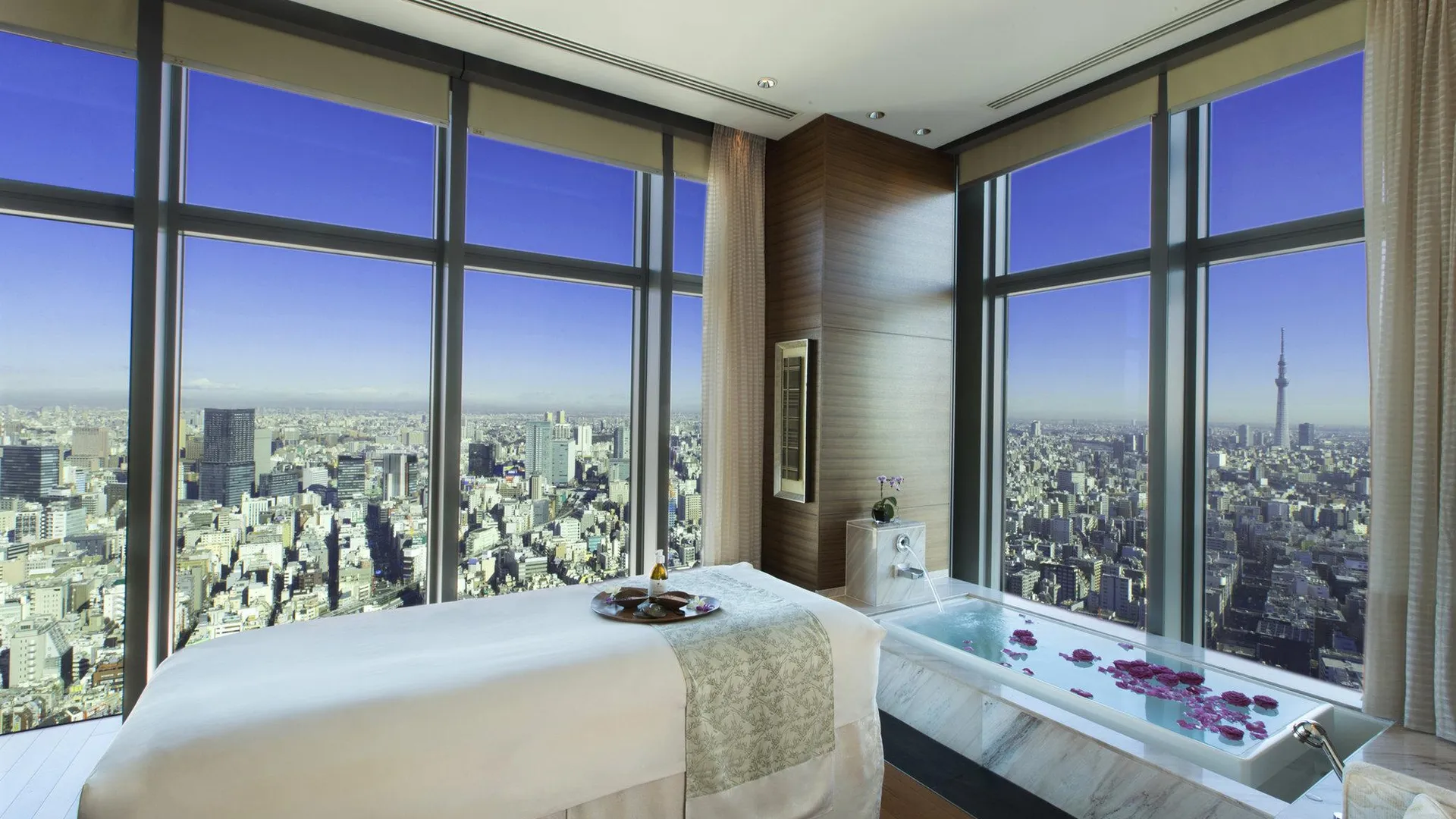 도쿄 / 동경 만다린 오리엔탈 도쿄 5성급 호텔 스위트룸