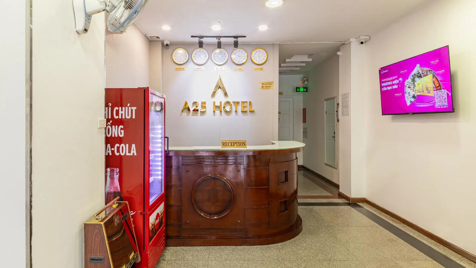 호치민 A25 호텔 - 22 응우옌 쿠 찐 1성급 호텔 레스토랑