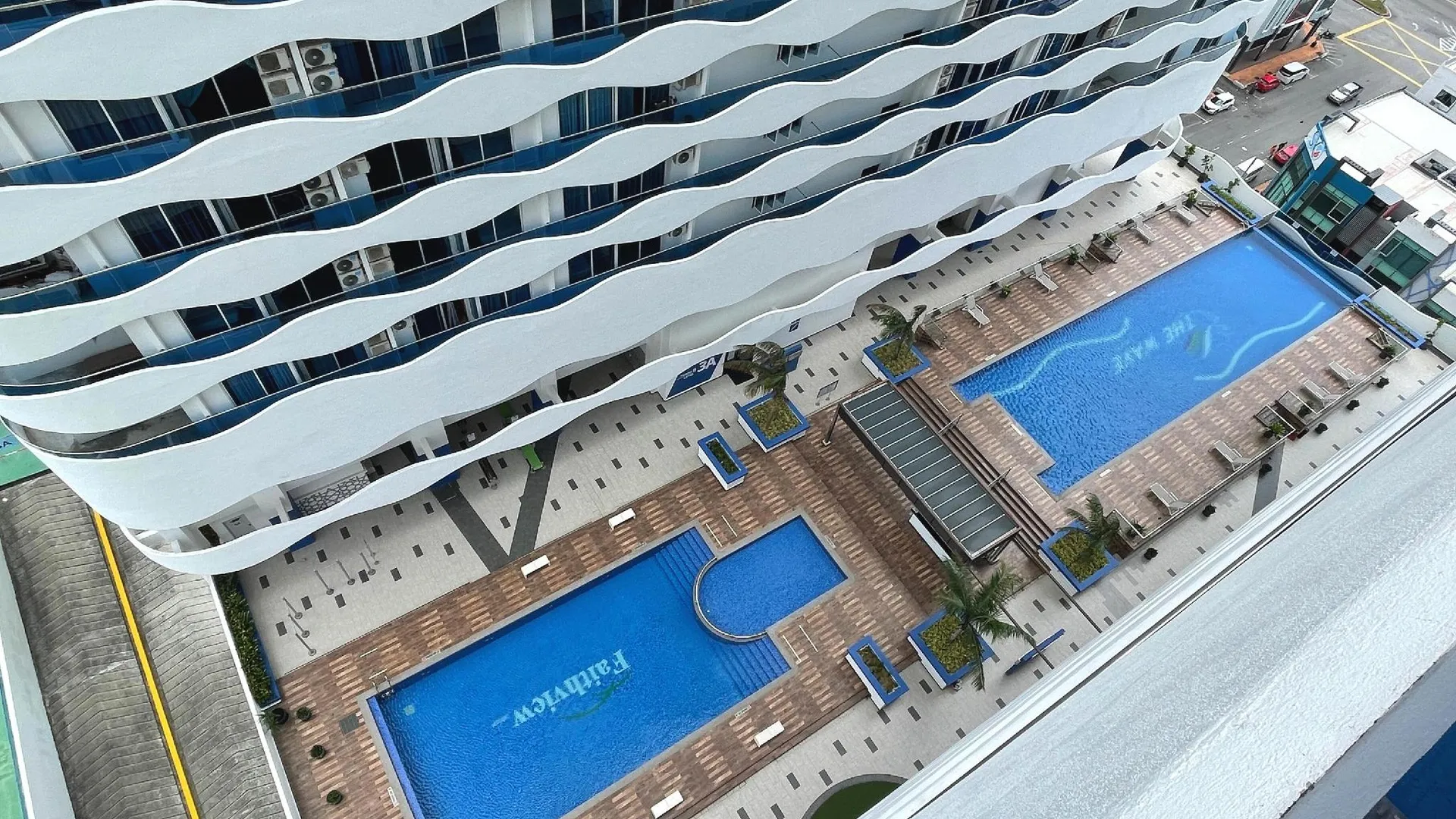 말라카 Melaka | The Wave Residences Duplex 8 Pax B23A06  2성급 게스트하우스 전망