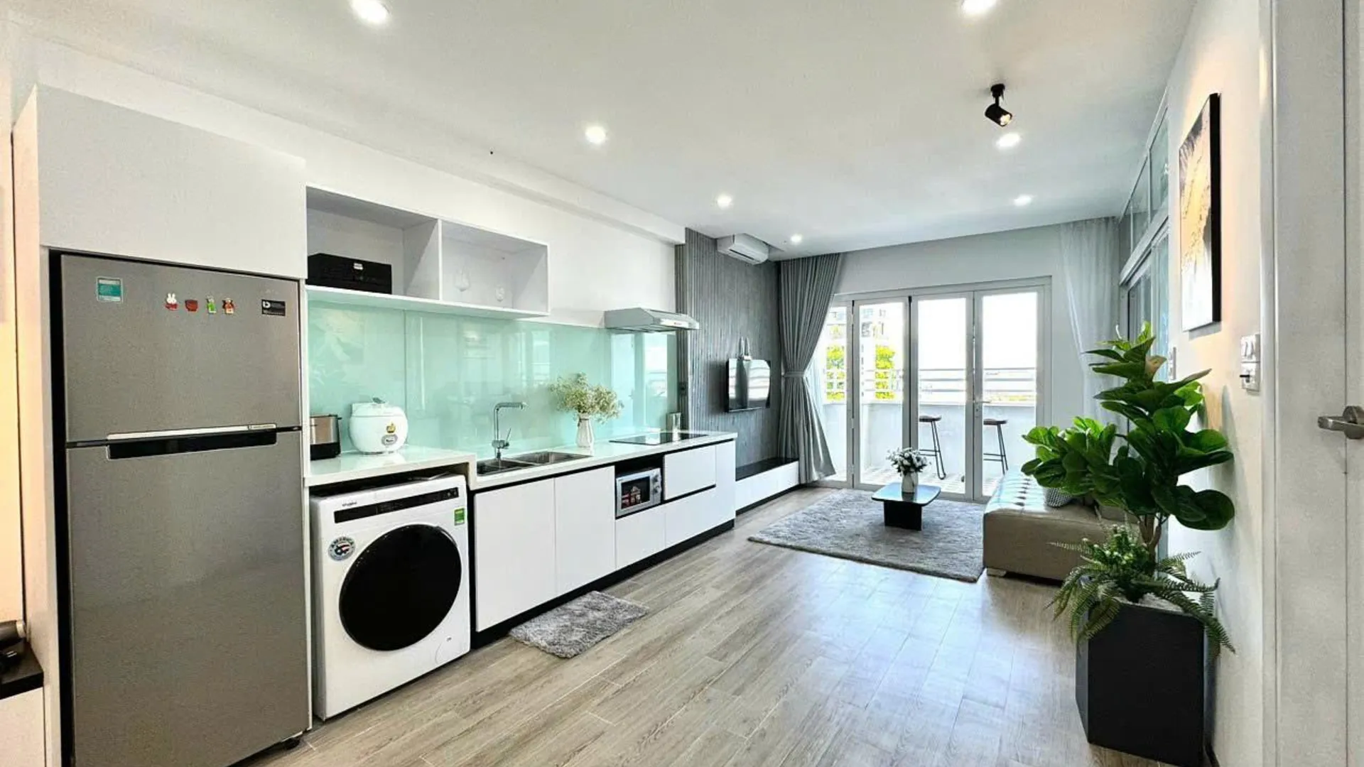 다낭 안 하이 박의 아파트먼트 (m², 침실 2개, 프라이빗 욕실 2개) 2성급 싱글룸 부대시설