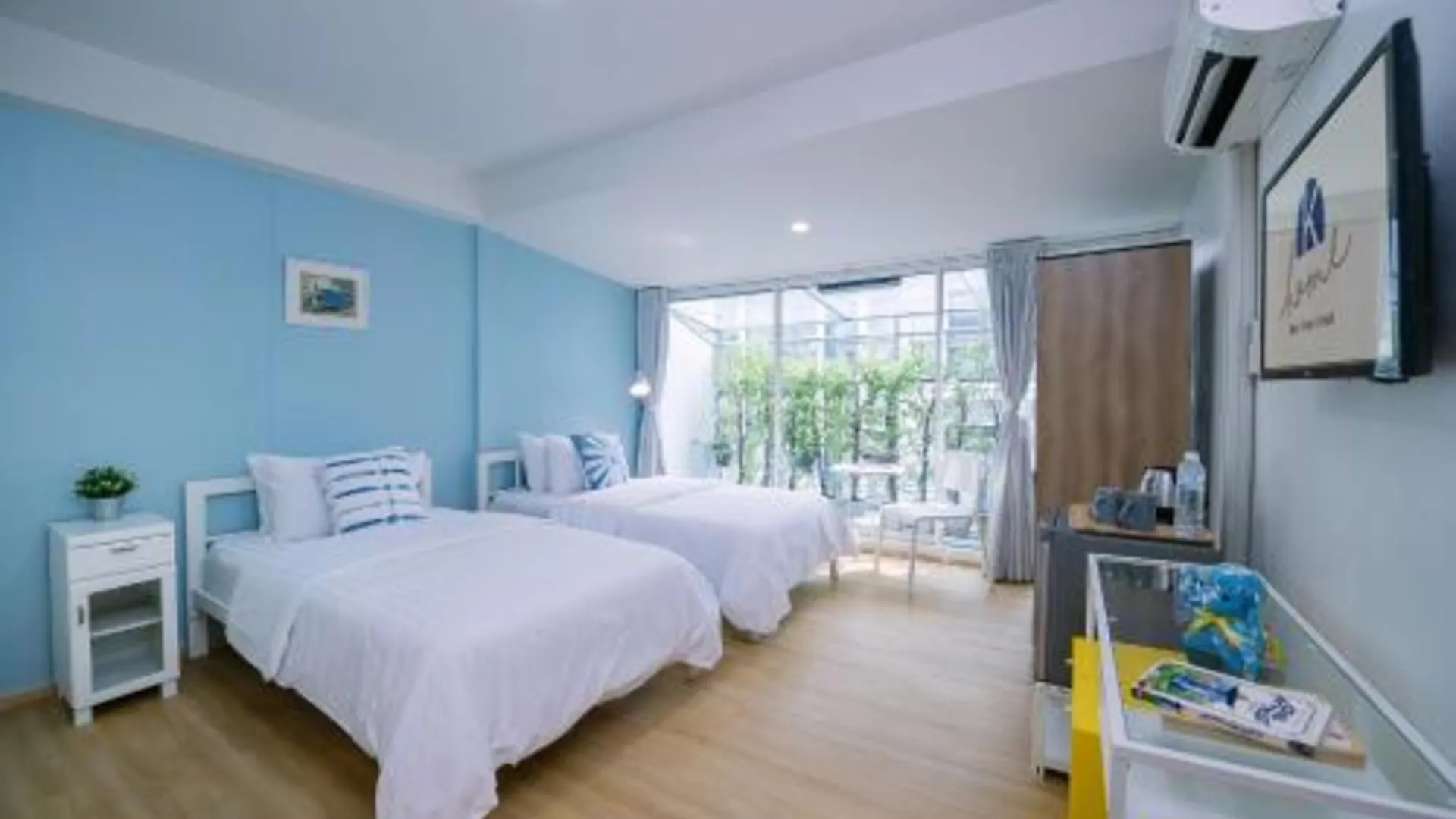 방콕 K 홈 아속 2성급 호텔 전망