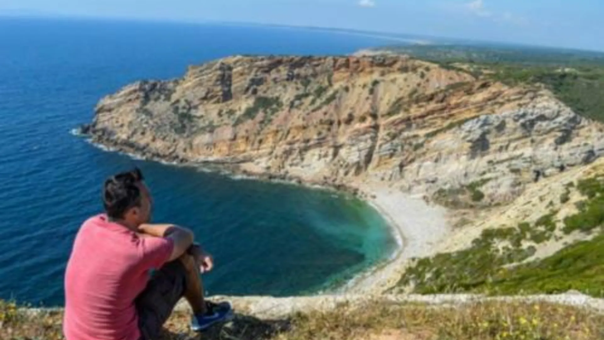 세심브라 Lá em Cima 2성급 게스트하우스 전망