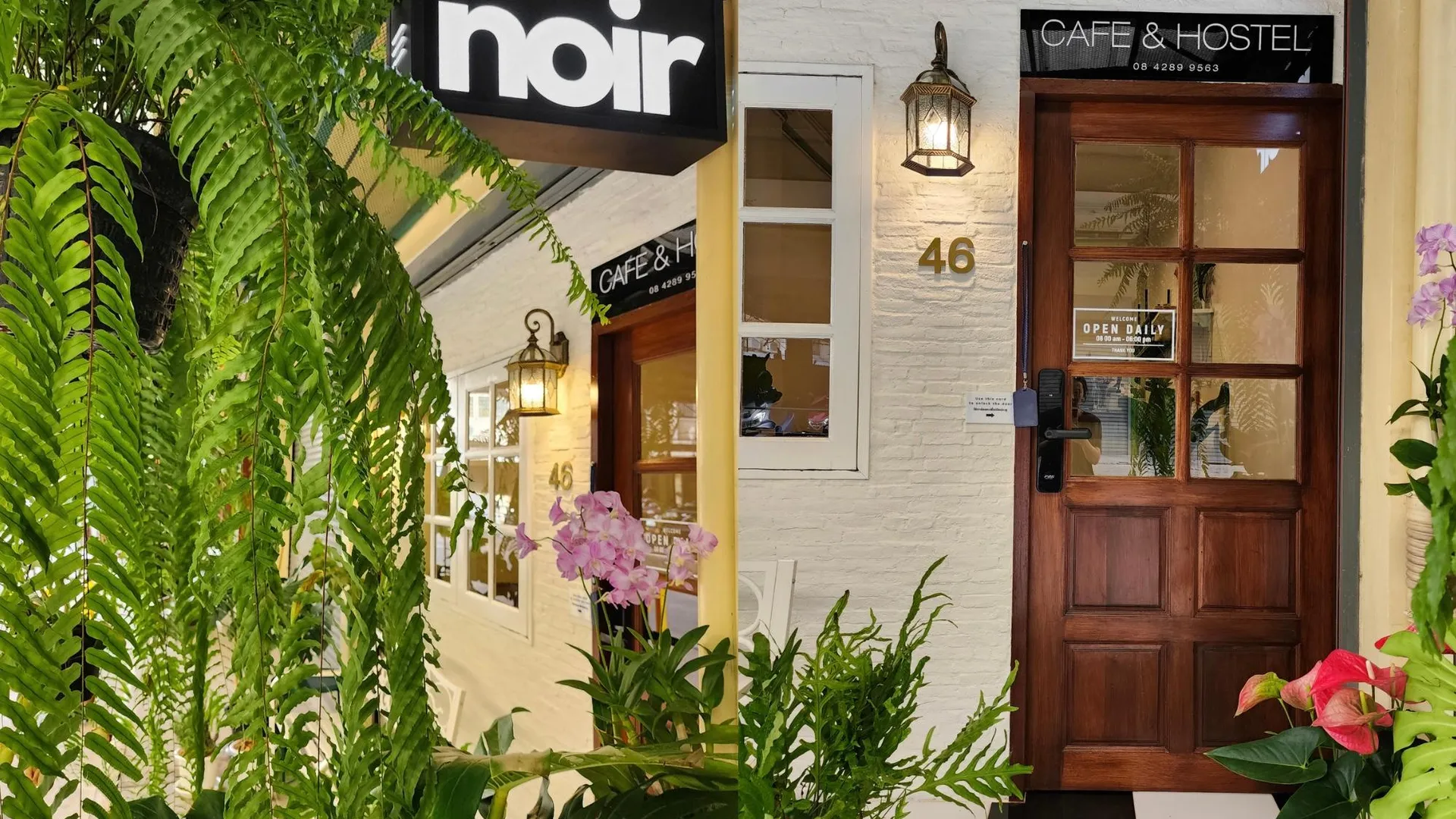 방콕 느와르 카페 앤 호스텔 5성급 호텔 로비