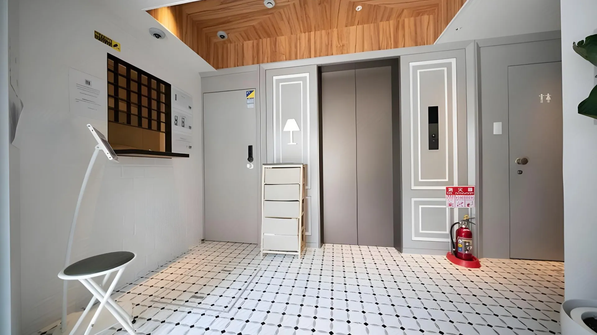 오사카 호텔 에스프레소 노스 3성급 호텔 로비