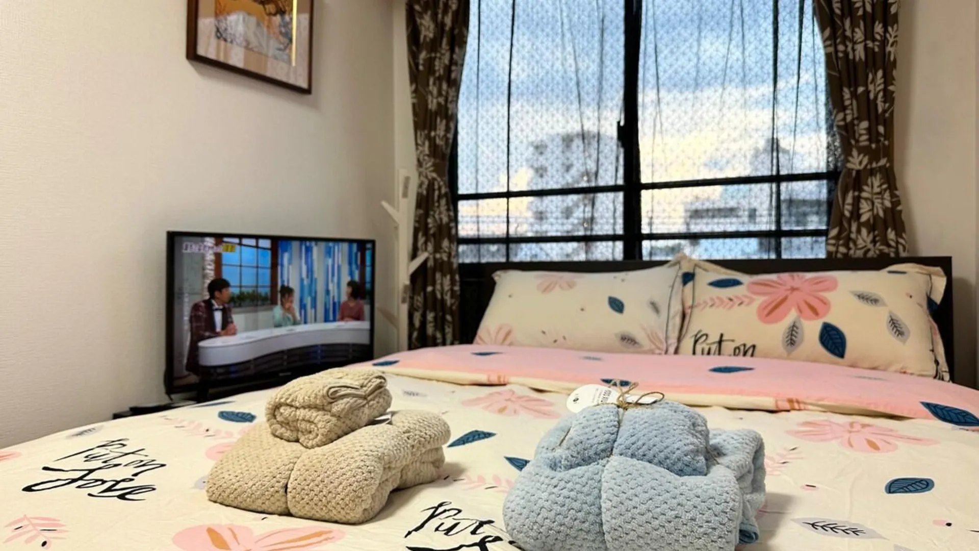 오사카 A「高级公寓」天下茶屋站步行3分！电车2站5分直达心斋桥/道顿堀/黑门市场，机场直达，可住4人411 4성급 게스트하우스 스위트룸