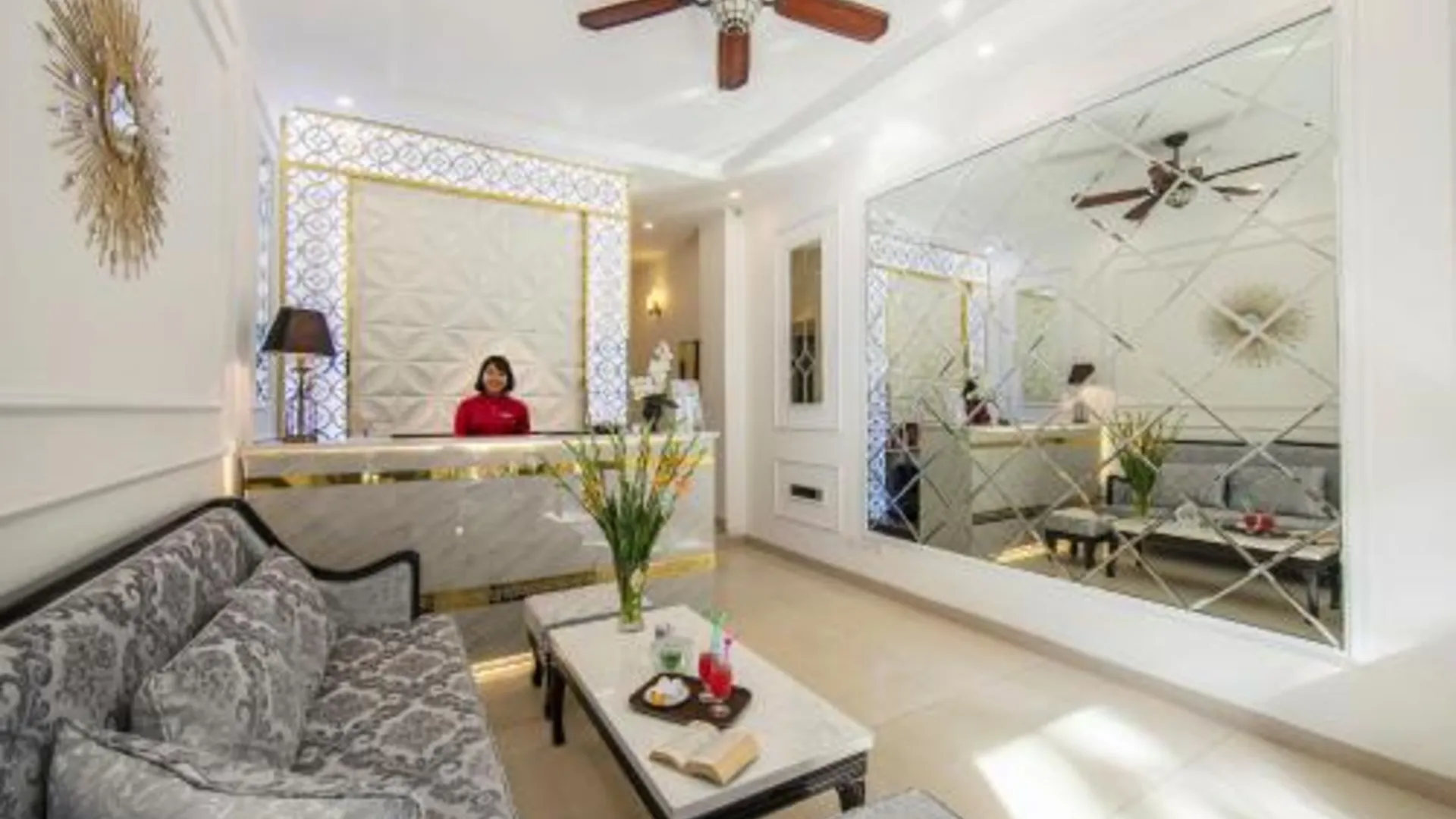 하노이 라베비에 호텔 3성급 호텔 로비