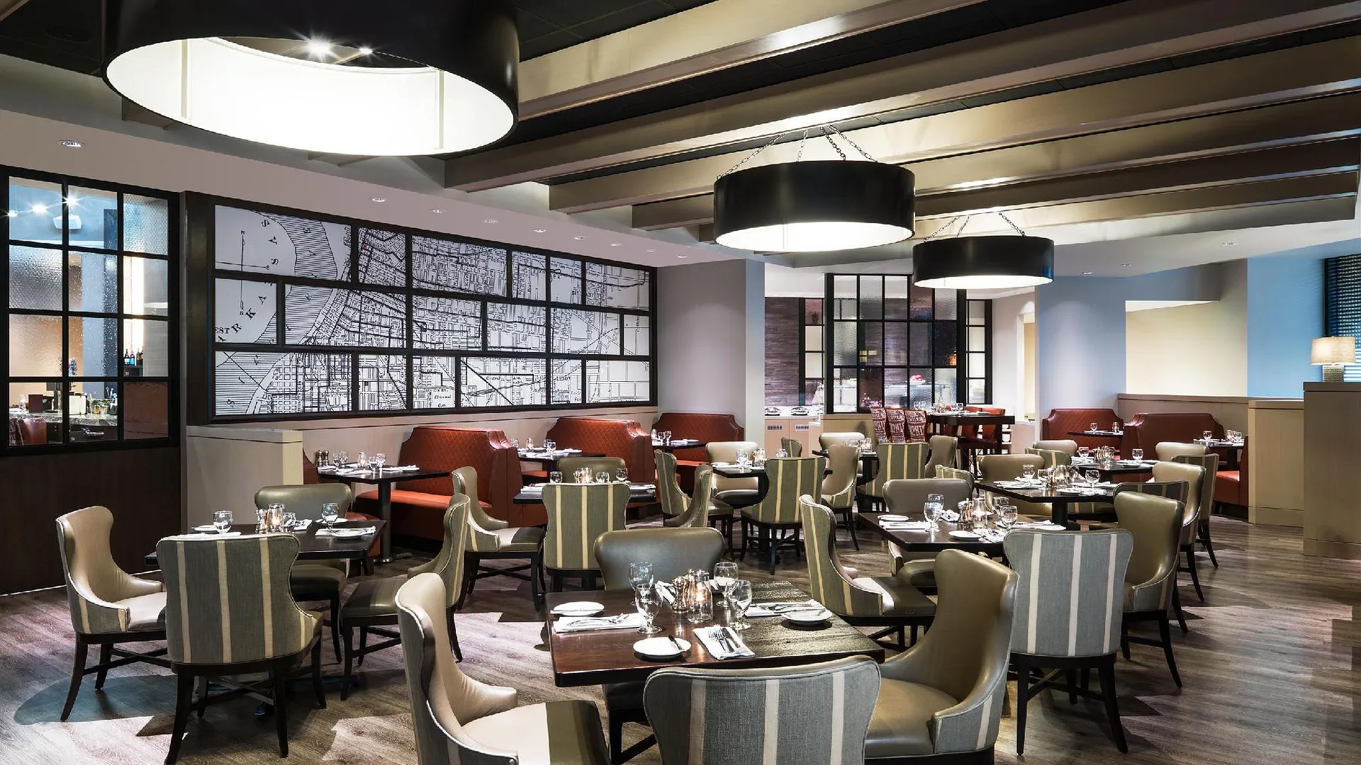 멤피스 (TN) 쉐라톤 멤피스 시내 호텔 4성급 호텔 레스토랑