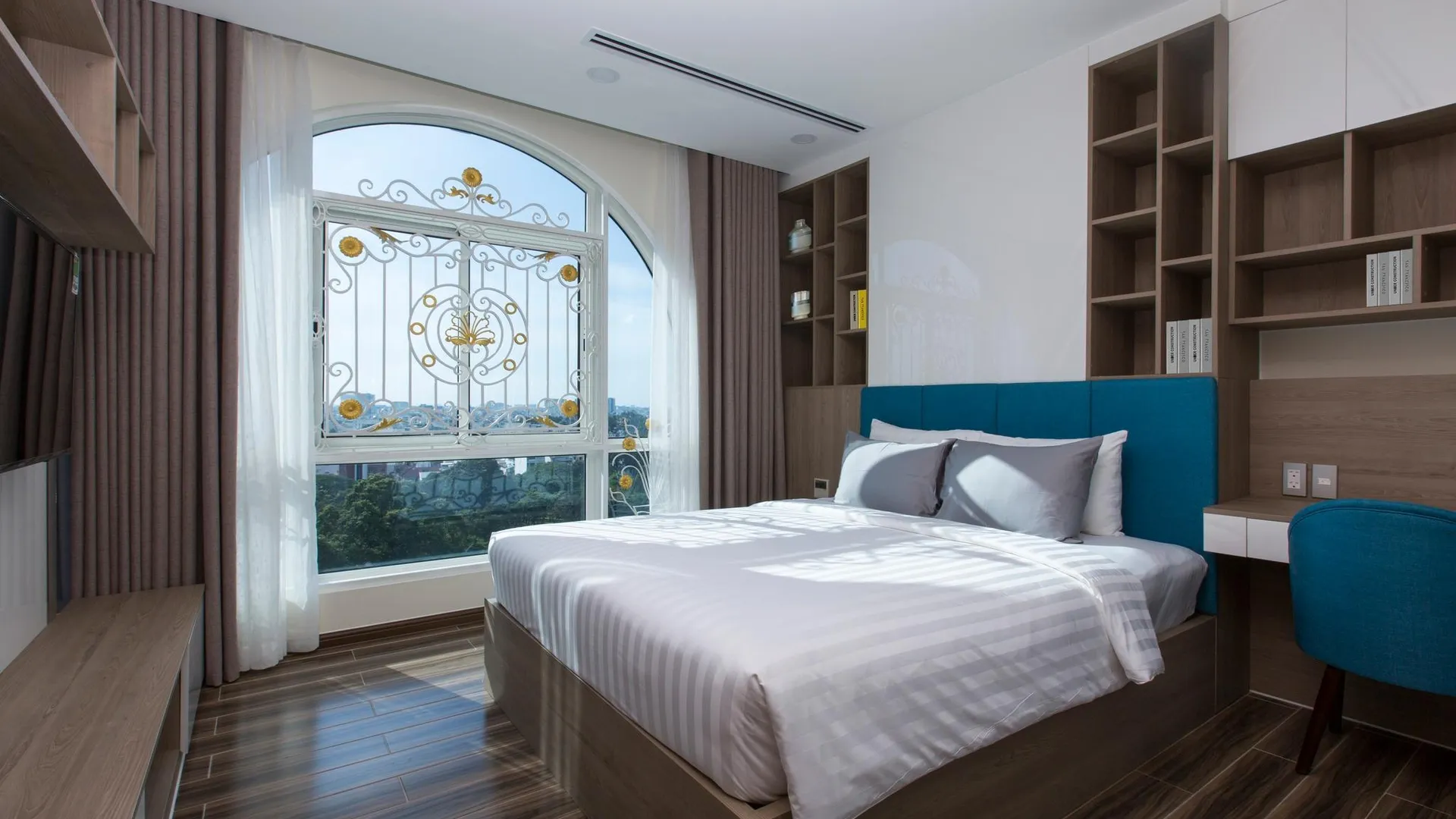 호치민 NTA 호텔 - 서비스드 아파트먼츠 4성급 호텔 스위트룸