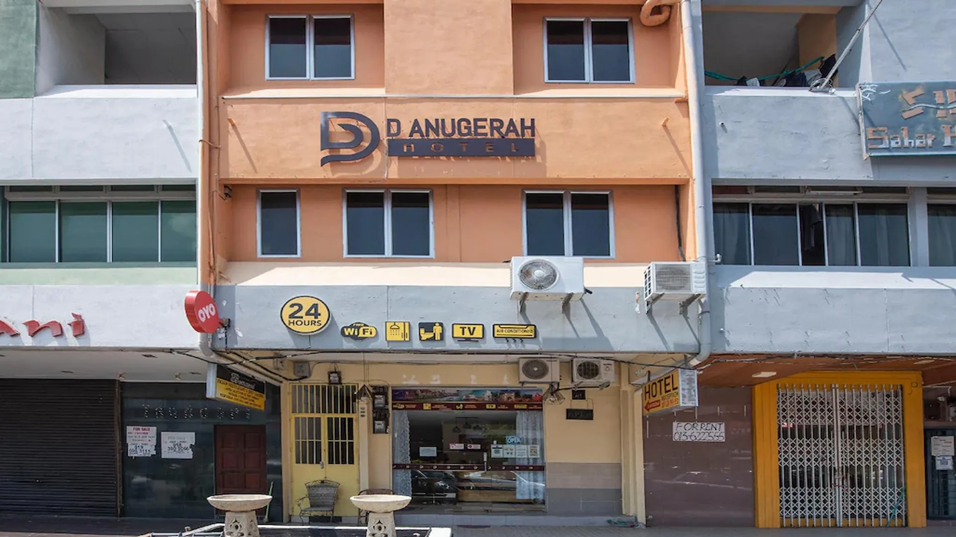 말라카 D Anugerah Hotel 2성급 호텔 객실