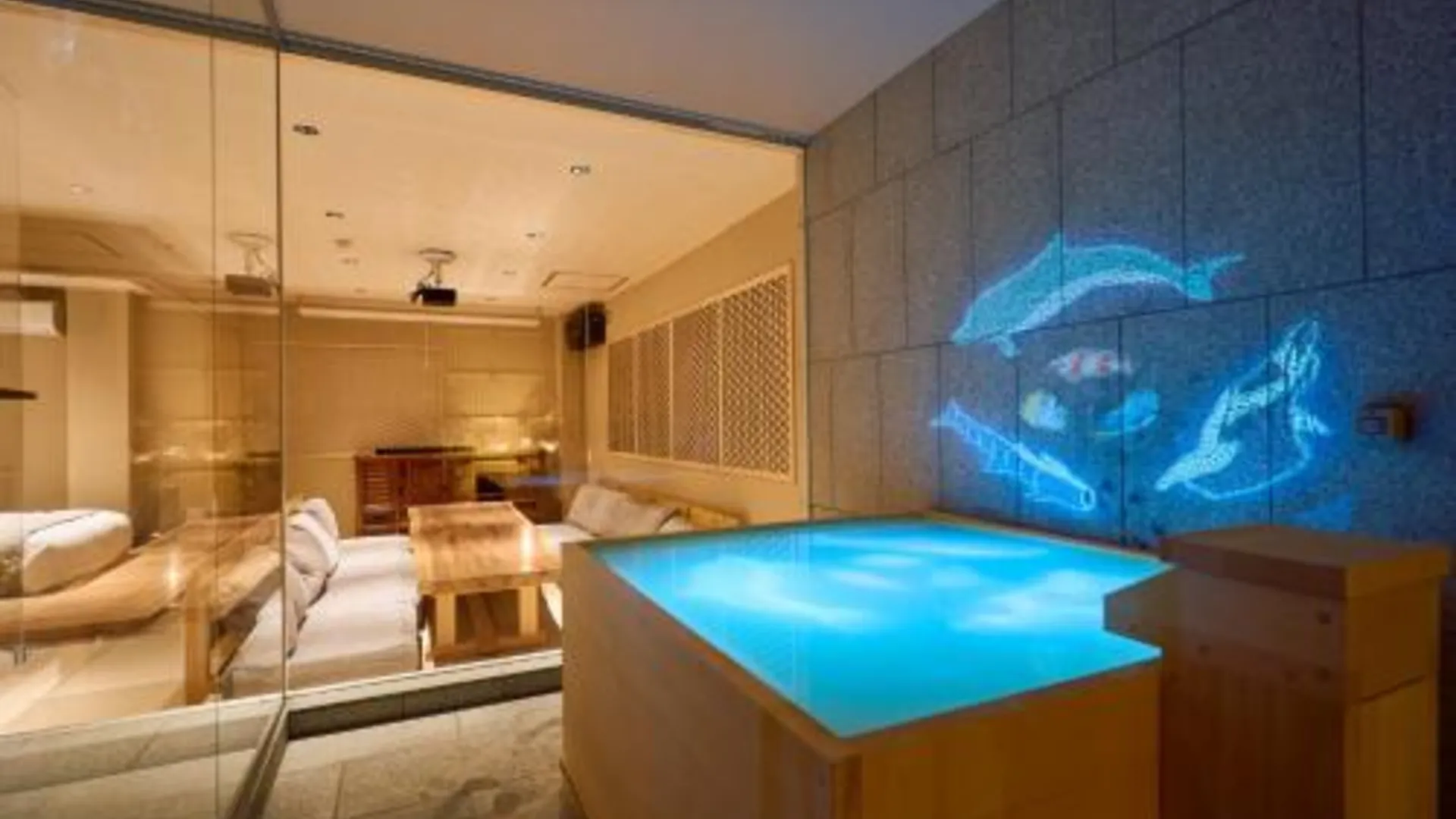 오사카 오사카 베이 에어리어의 아파트먼트 (165m², 침실 4개, 프라이빗 욕실 2개) 4성급 게스트하우스 로비