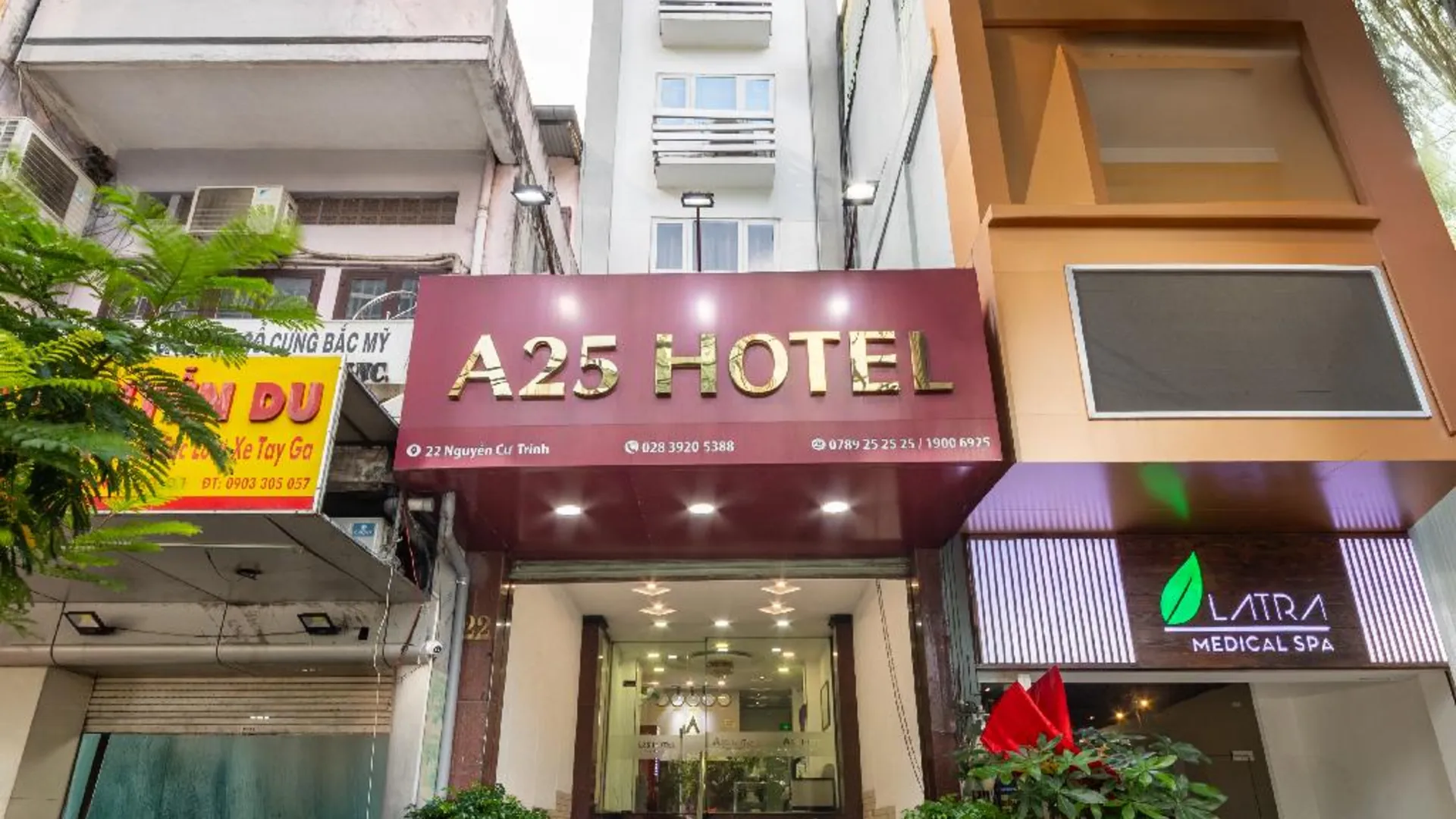 호치민 A25 호텔 - 22 응우옌 쿠 찐 1성급 호텔 객실