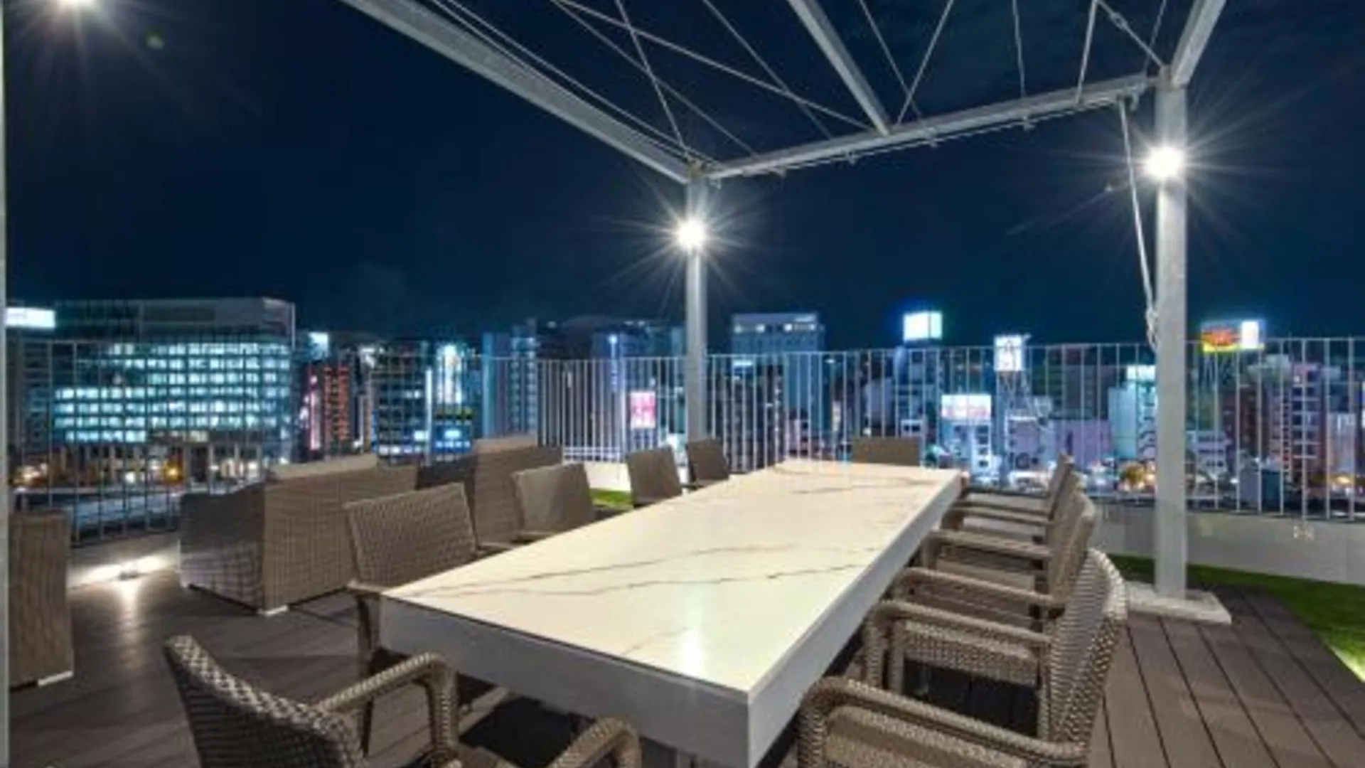 후쿠오카 MK 호텔스 니시나가수 3성급 호텔 외관