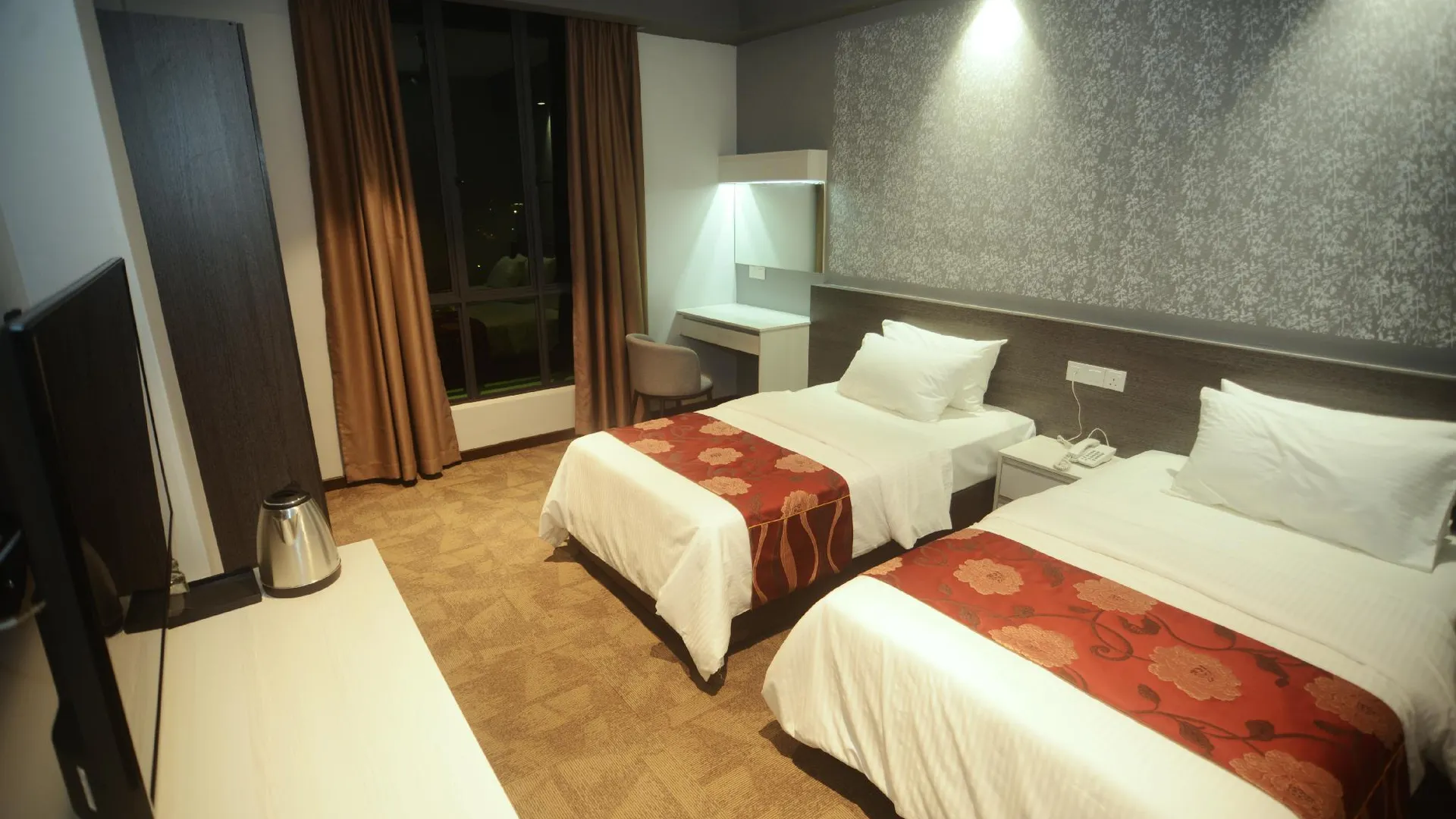 쿠알라 리피스 스타-웰 호텔 2성급 호텔 전망