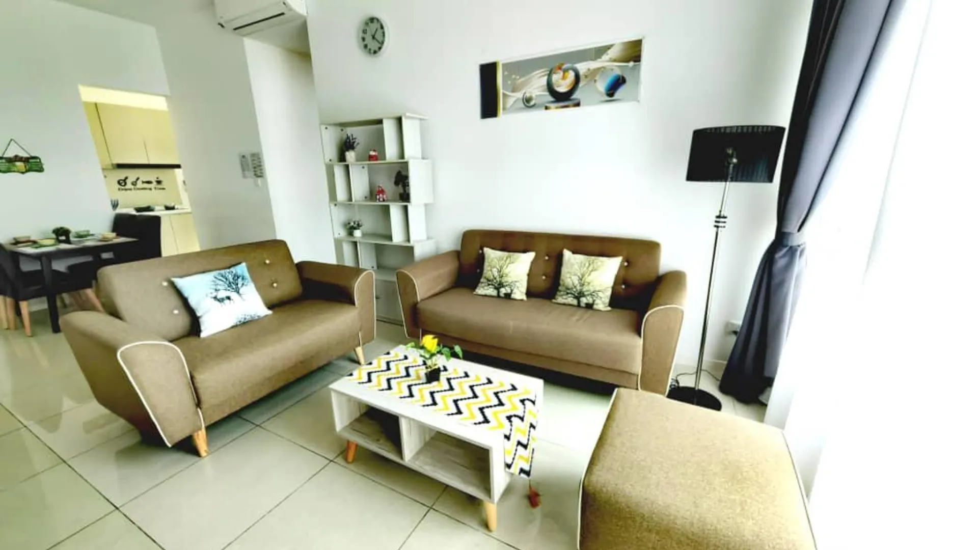 조호바루 / 조호르바루 탐포이의 아파트먼트 (900m², 침실 3개, 프라이빗 욕실 2개) 4성급 싱글룸 객실