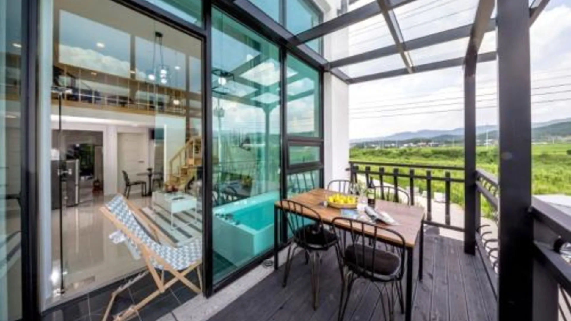 경주 경주 다이아풀빌라펜션 3성급 게스트하우스 전망