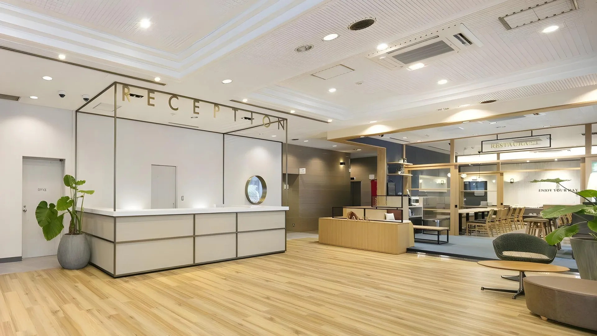 후쿠오카 더 원파이브 후쿠오카 텐진 3성급 호텔 레스토랑