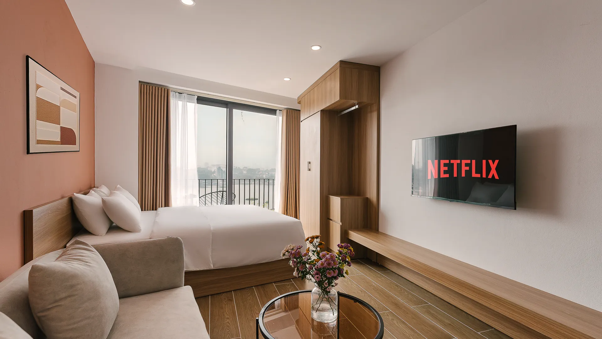 하노이 언 응우옌 레이크사이드 레지던스 3성급 호텔 스위트룸