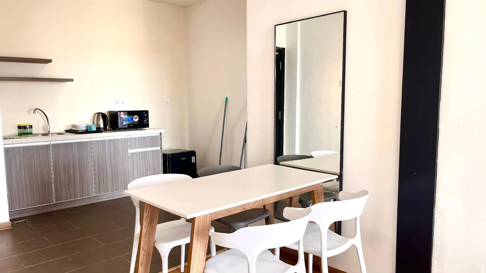 말라카 두리안 퉁갈의 아파트먼트 (50m², 침실 1개, 프라이빗 욕실 1개) 3성급 싱글룸 수영장