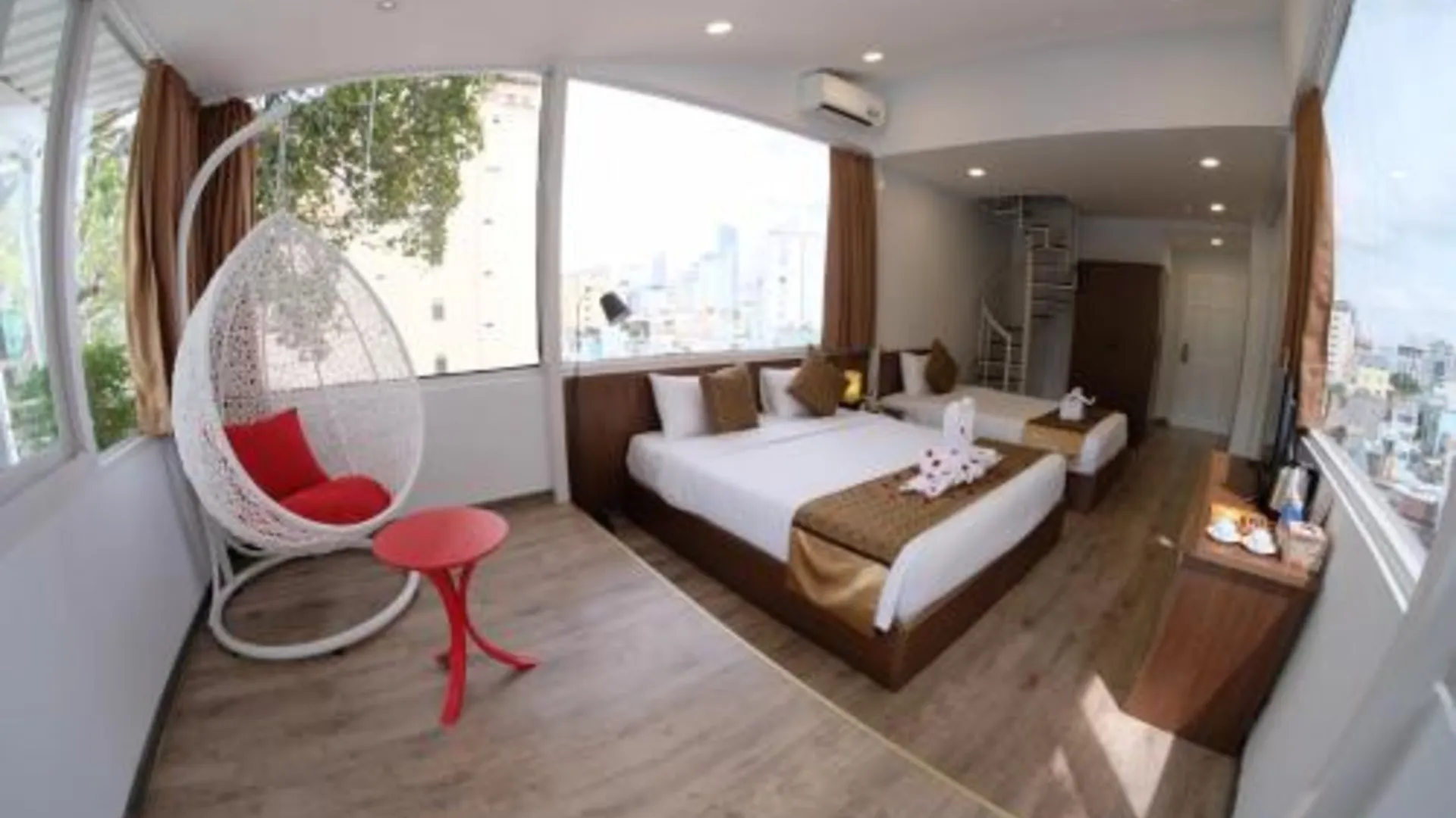 호치민 더 우미 호텔 호텔 스위트룸