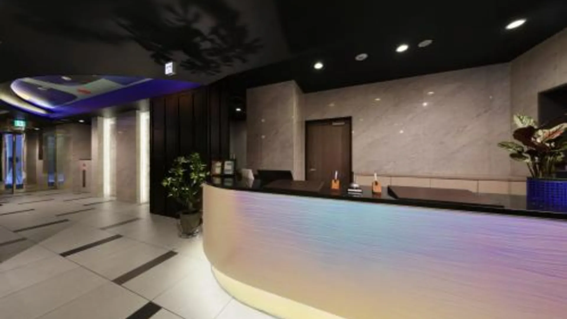 오사카 닛폰바시 럭스 호텔 3성급 호텔 로비