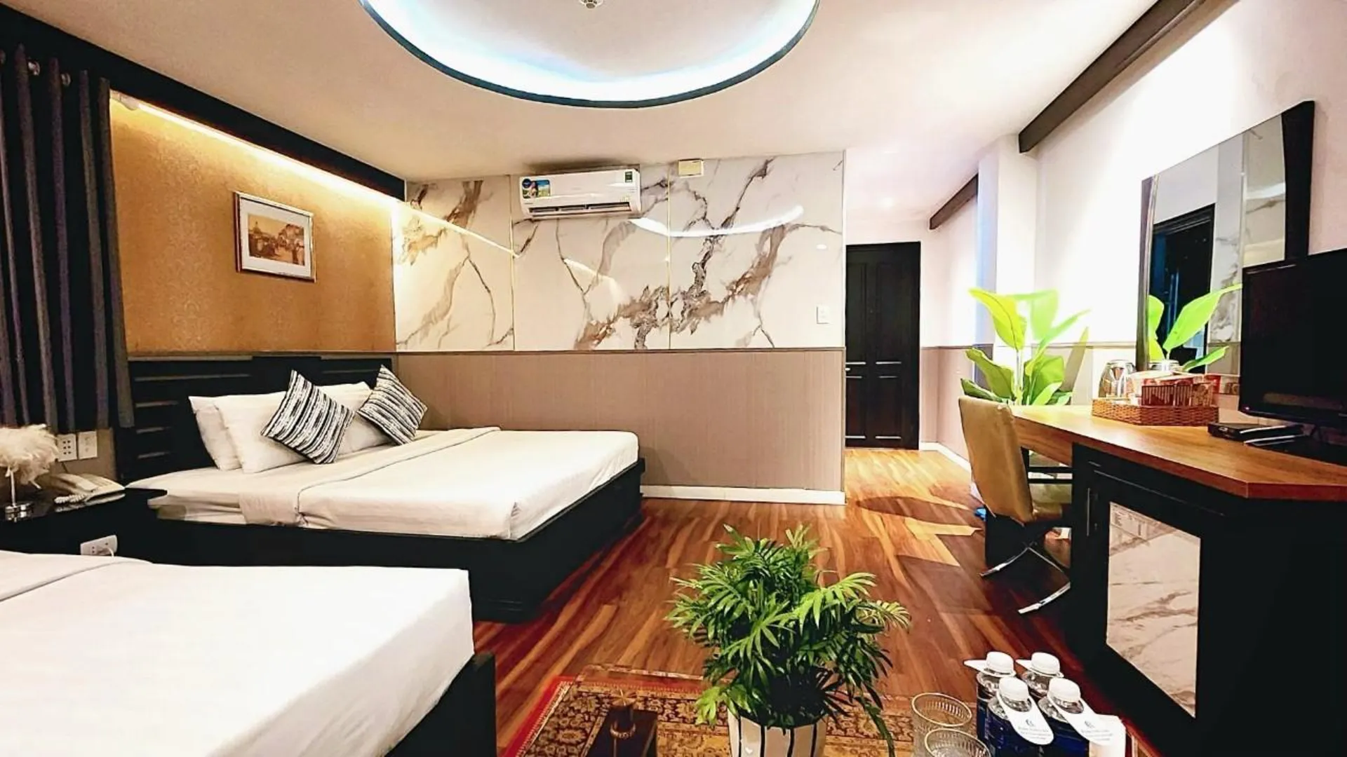 호치민 로사 호텔 앤 스파 2성급 호텔 객실