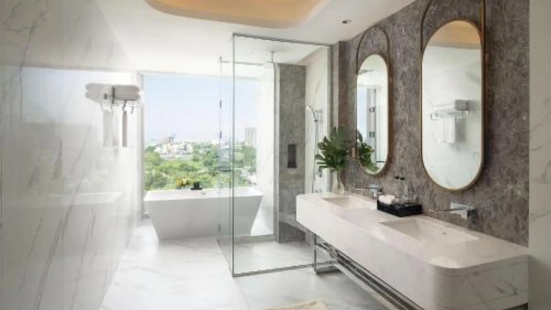 방콕 아사윈 그랜드 컨벤션 호텔 5성급 호텔 전망