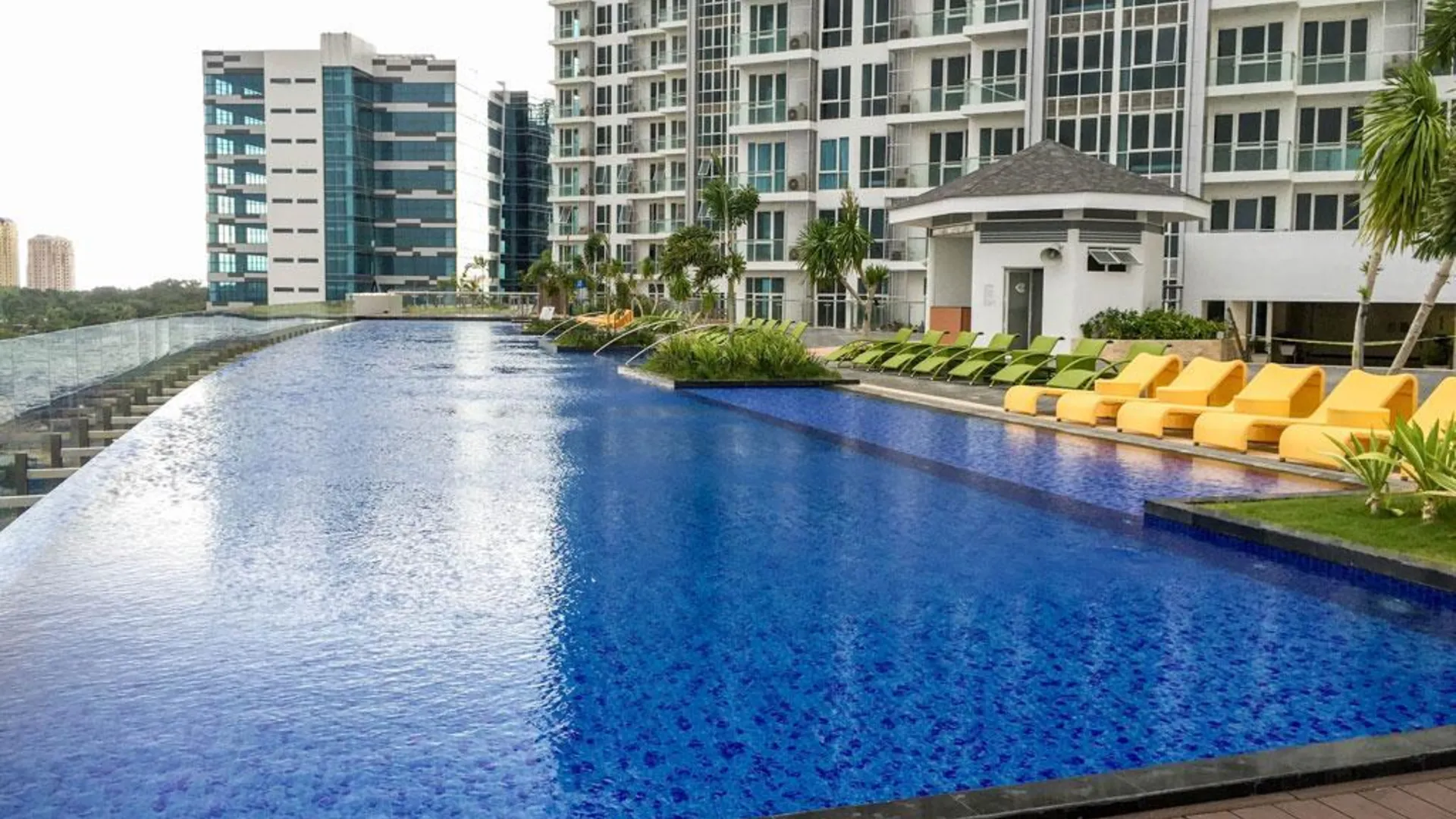 세부 막탄 섬의 아파트먼트 (50m², 침실 1개, 프라이빗 욕실 1개) 5성급 싱글룸 로비