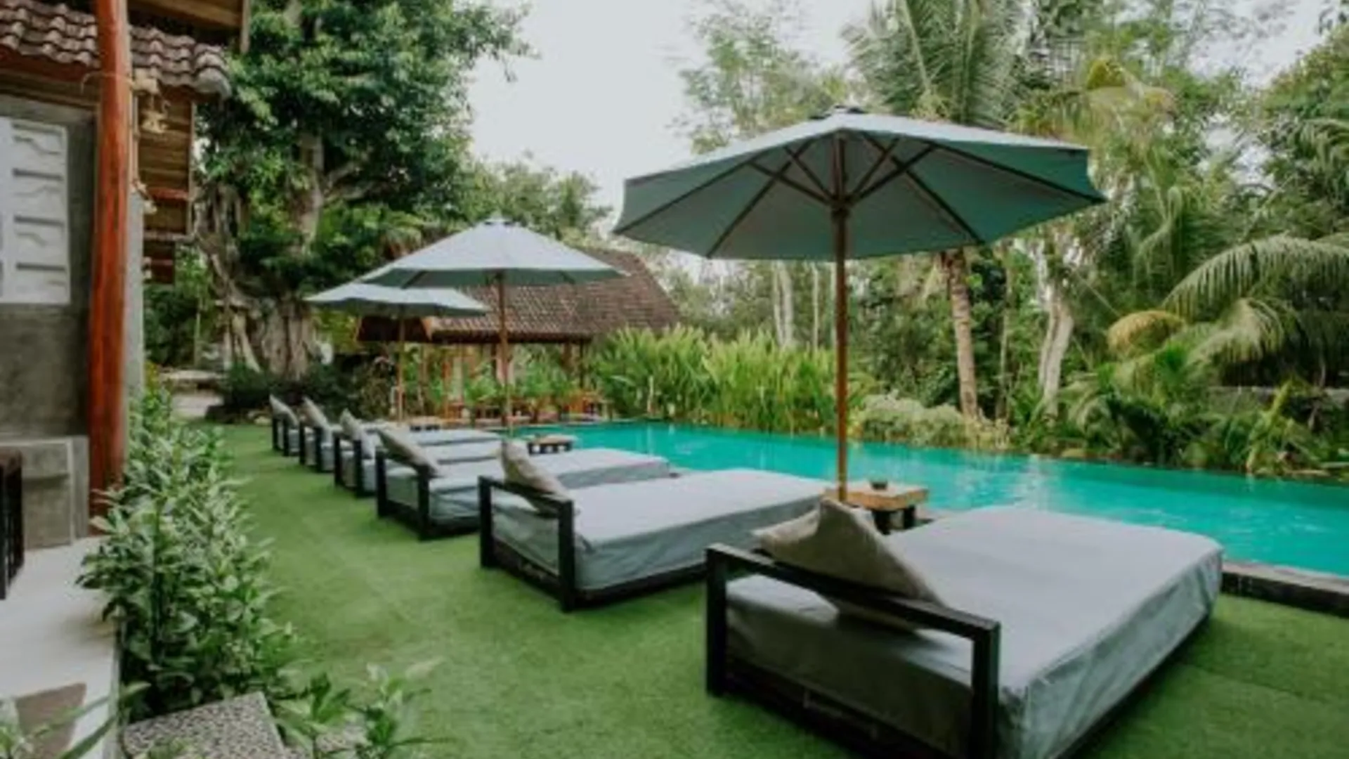 발리 누안사 페니다 호스텔 3성급 호텔 로비