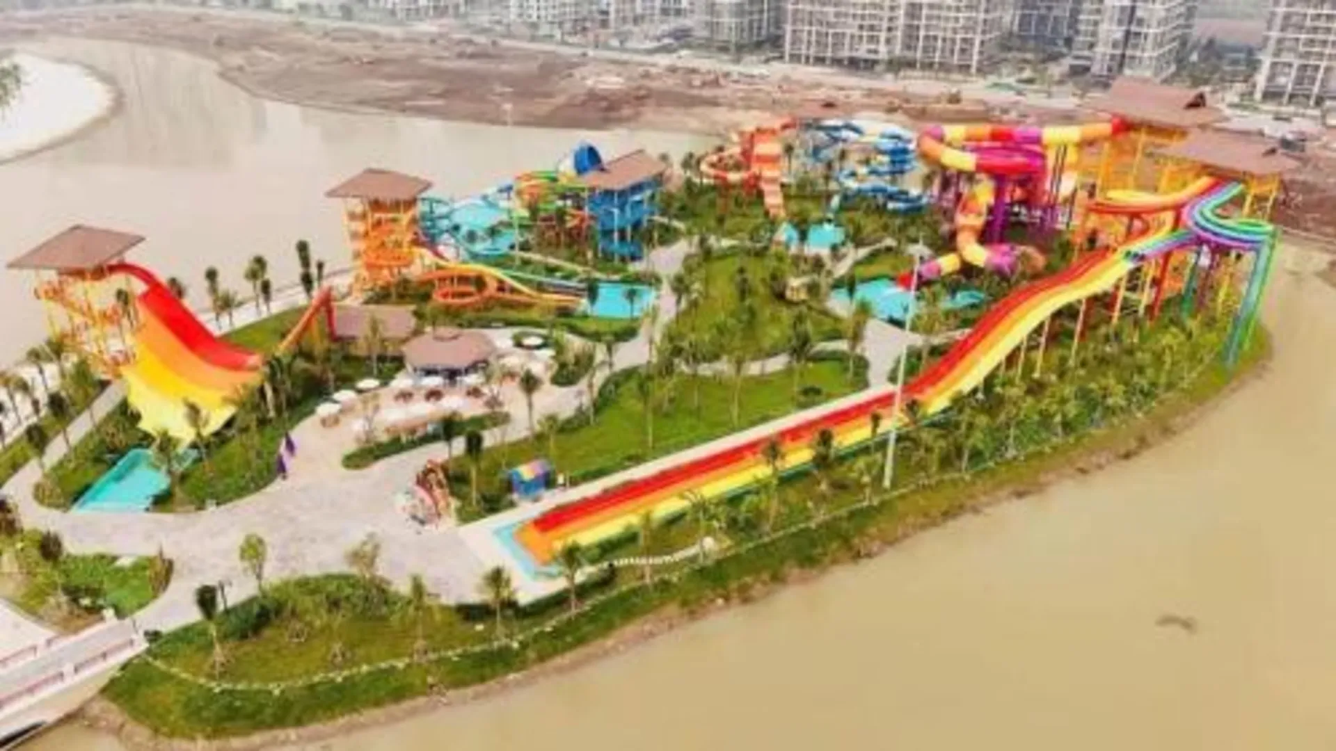 호치민 9군의 빌라 (126m², 침실 1개, 프라이빗 욕실 1개) 4성급 게스트하우스 수영장