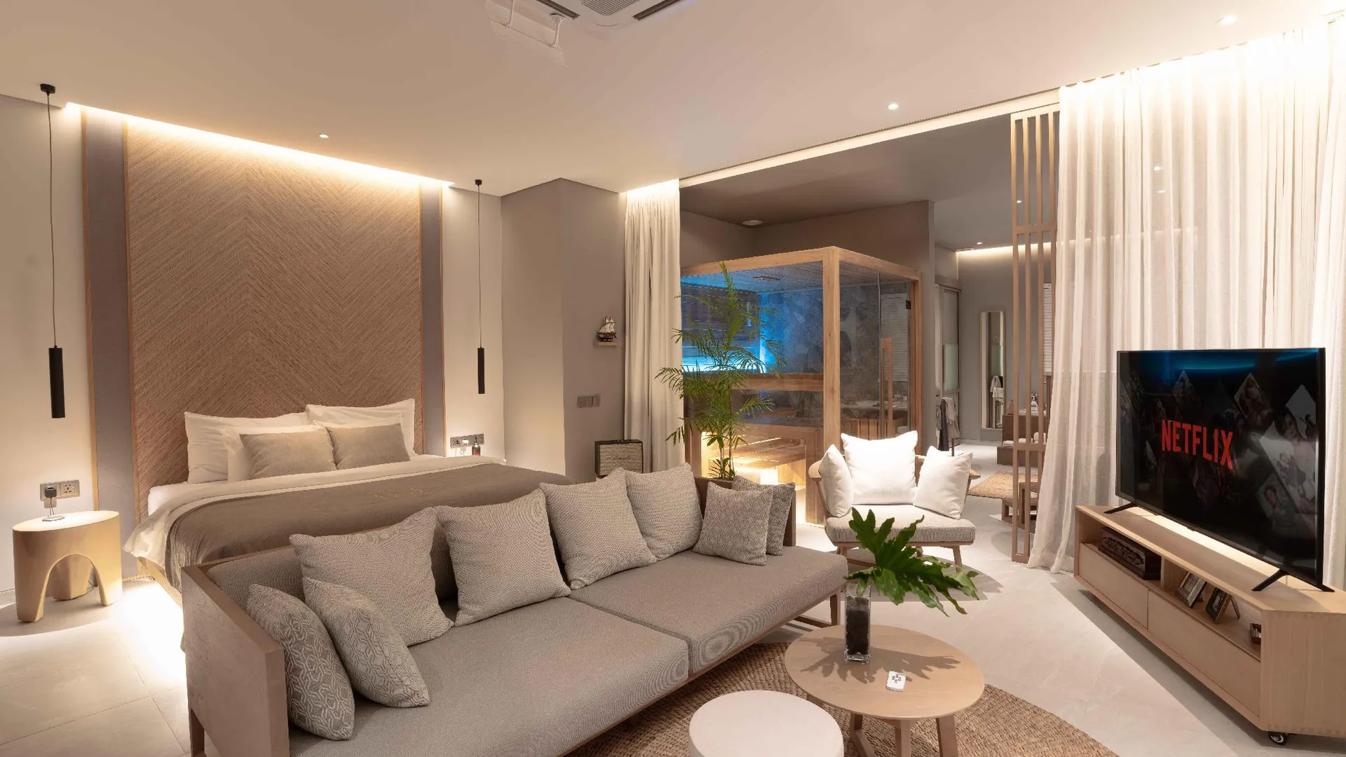 발리 신 놈브레 발리 4성급 호텔 스위트룸