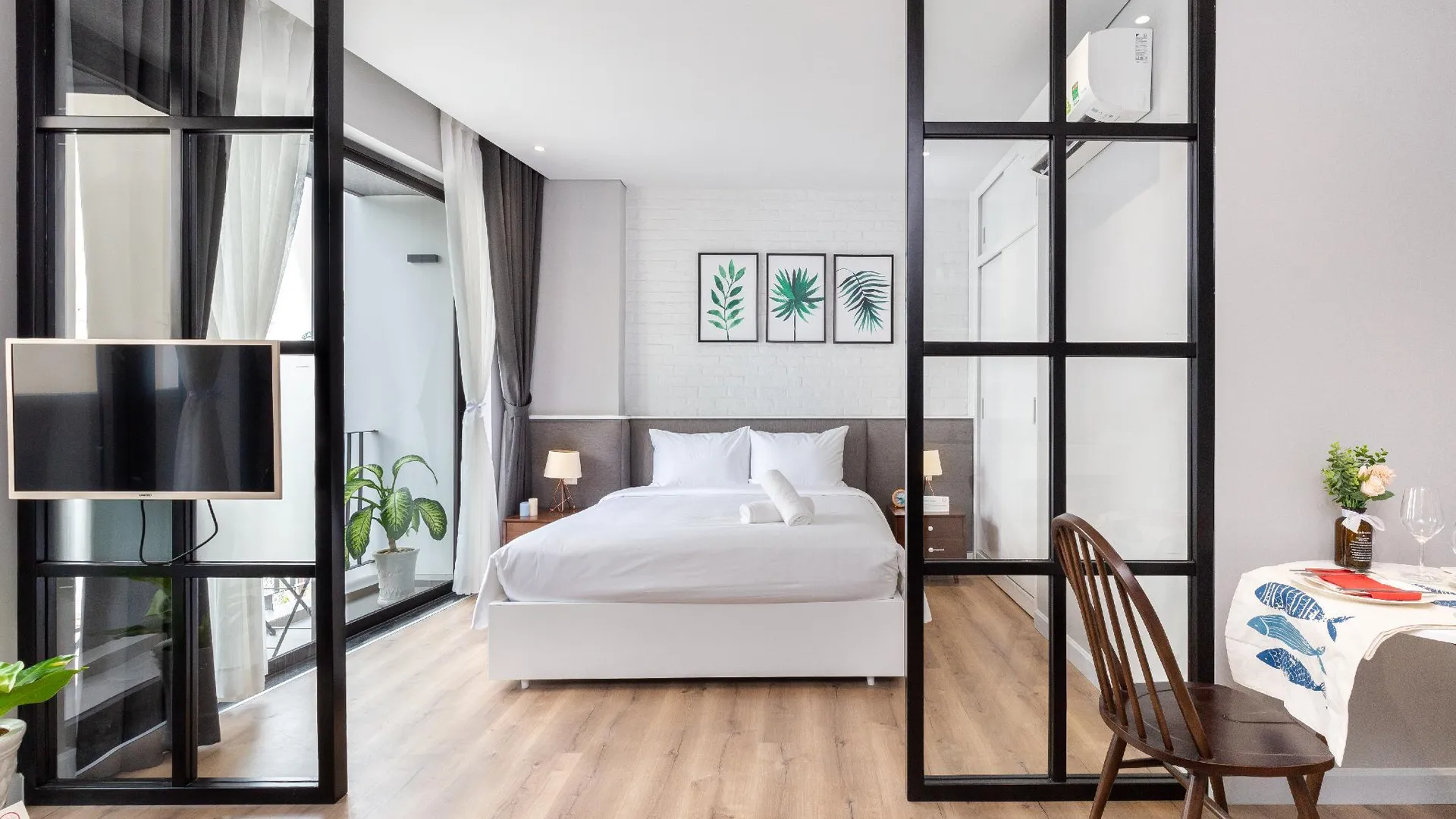 호치민 코즈룸 홈 프리미어 레지던스 4성급 게스트하우스 스위트룸