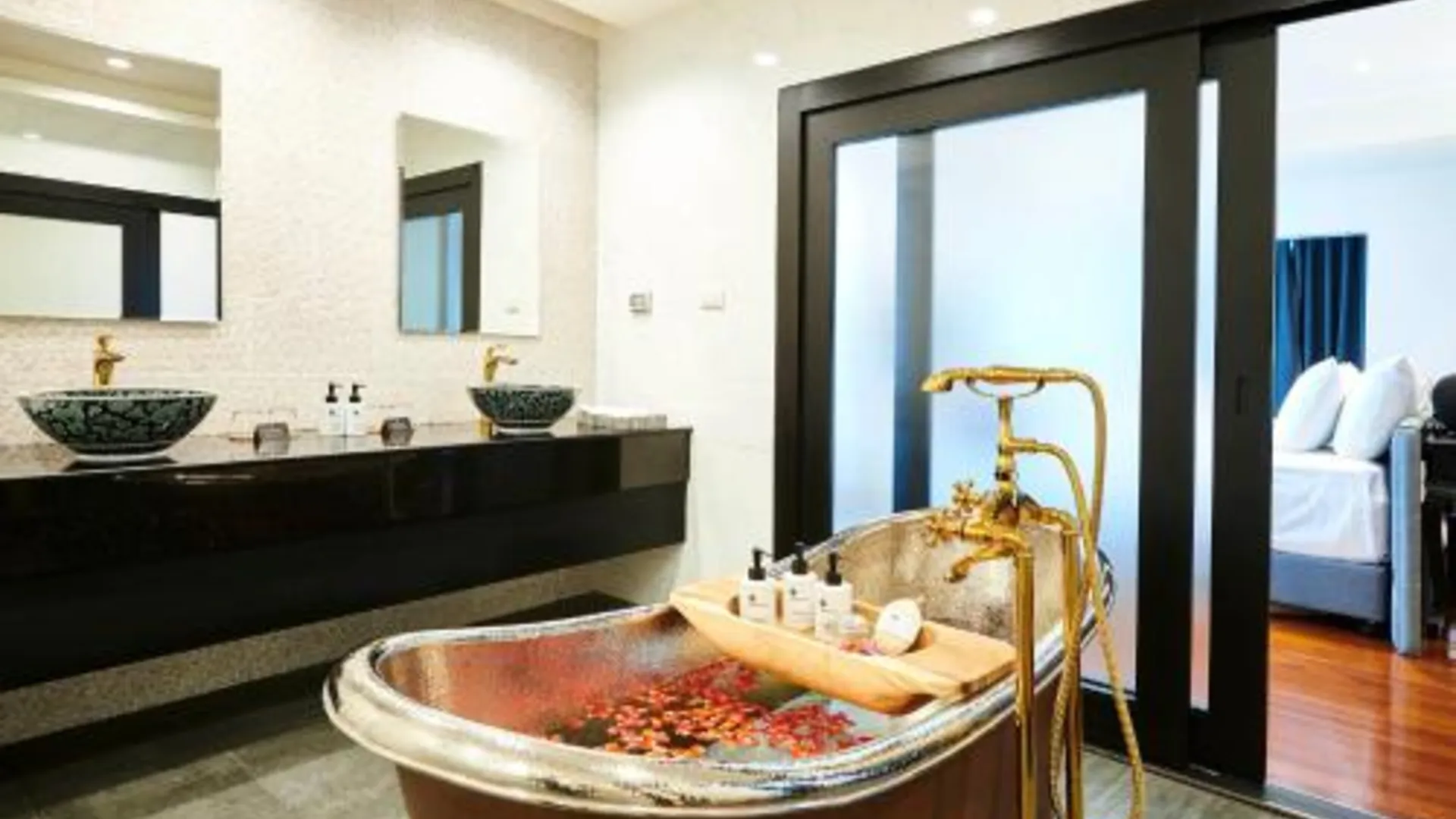 방콕 빌라 드 프라나콘 5성급 호텔 레스토랑