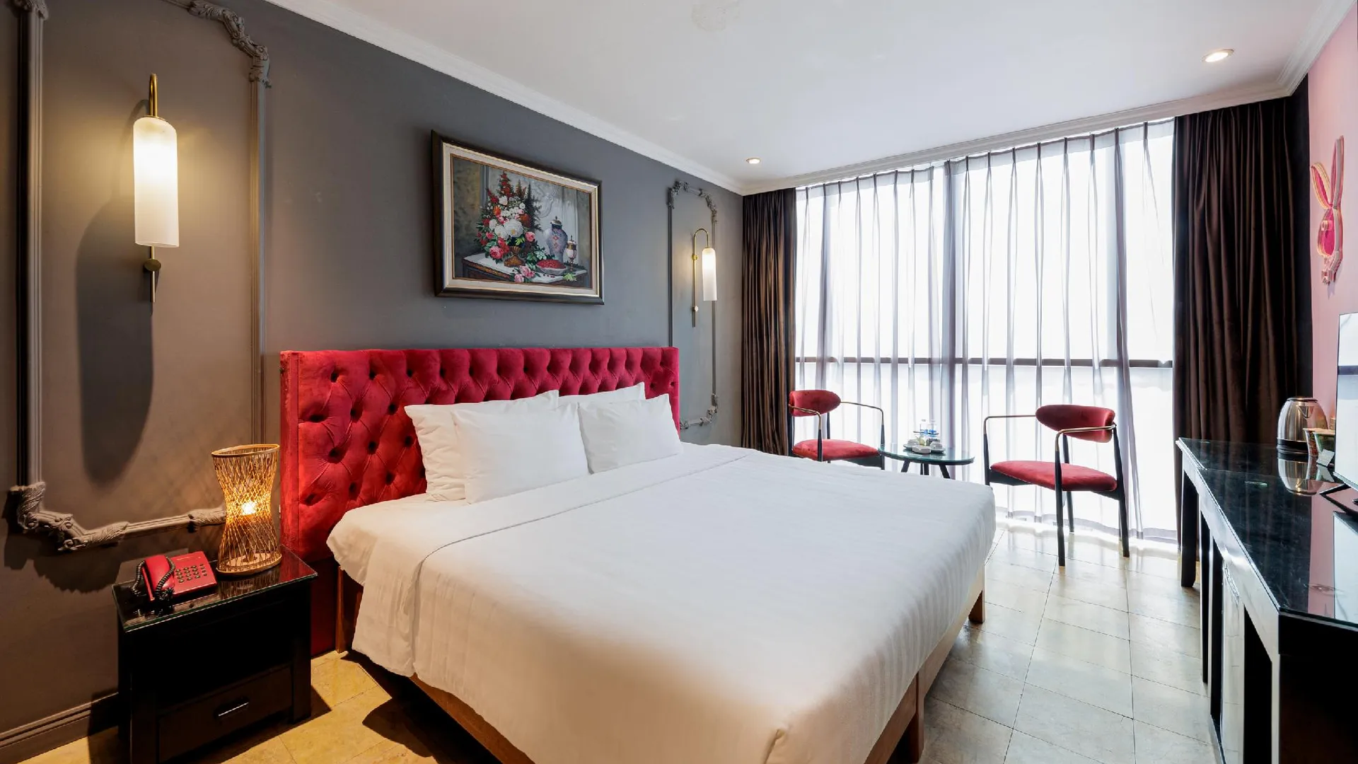 하노이 벨빌라 호안끼엠레이크 근처, 빈콤센터 바찌에우 구 르그랑 - 더 선 3성급 호텔 스위트룸