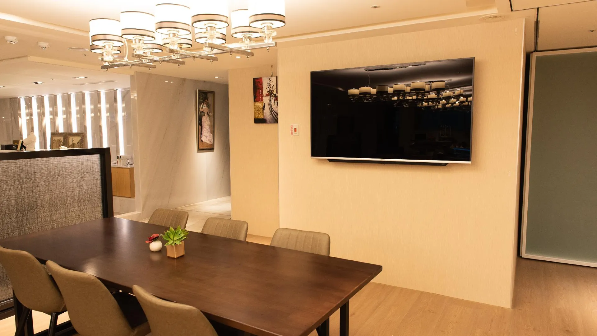 타이베이 엠알호스트 앤 호텔 3성급 호텔 로비