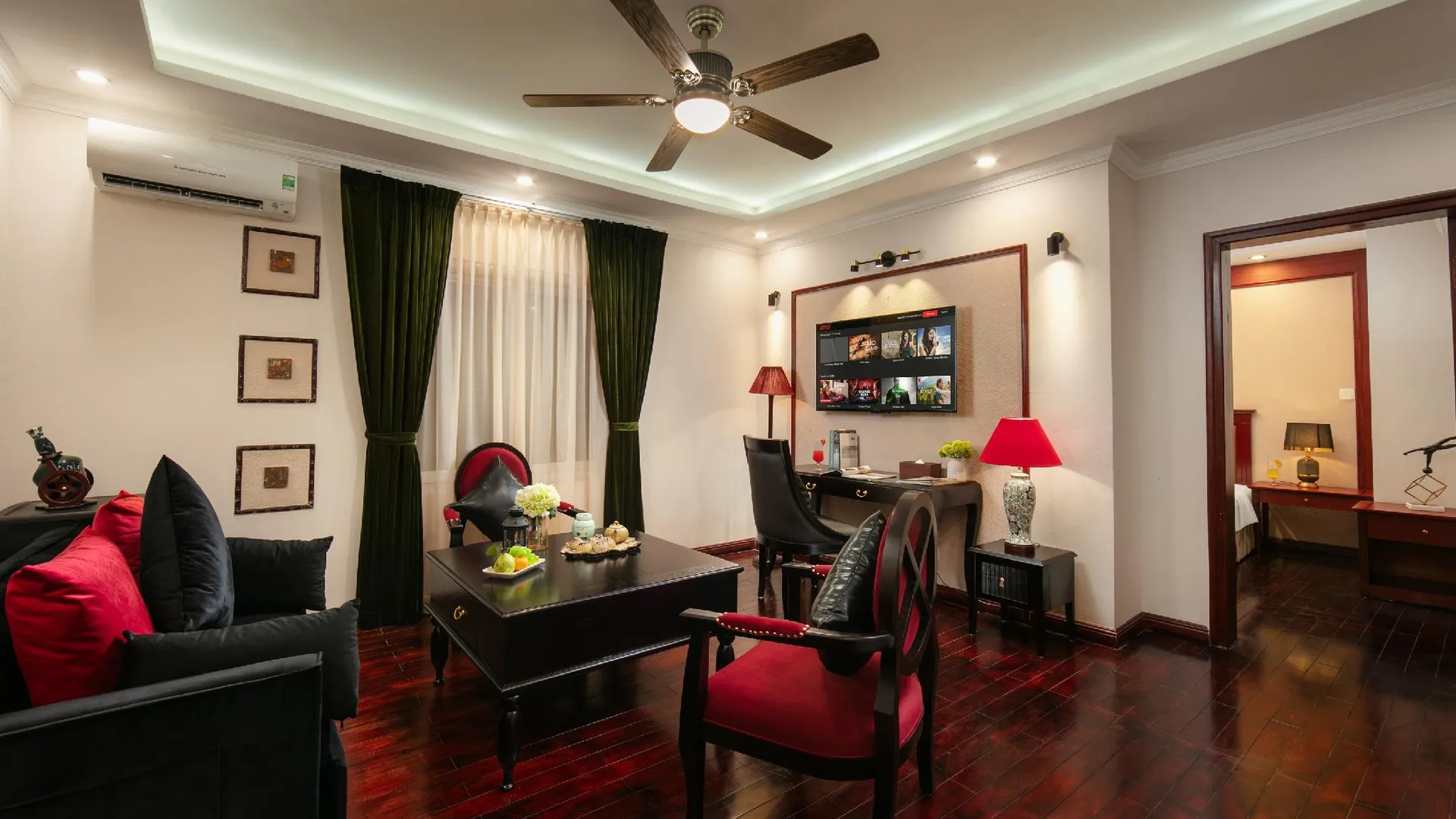 하노이 봉주르 디언남 호텔 3성급 호텔 객실