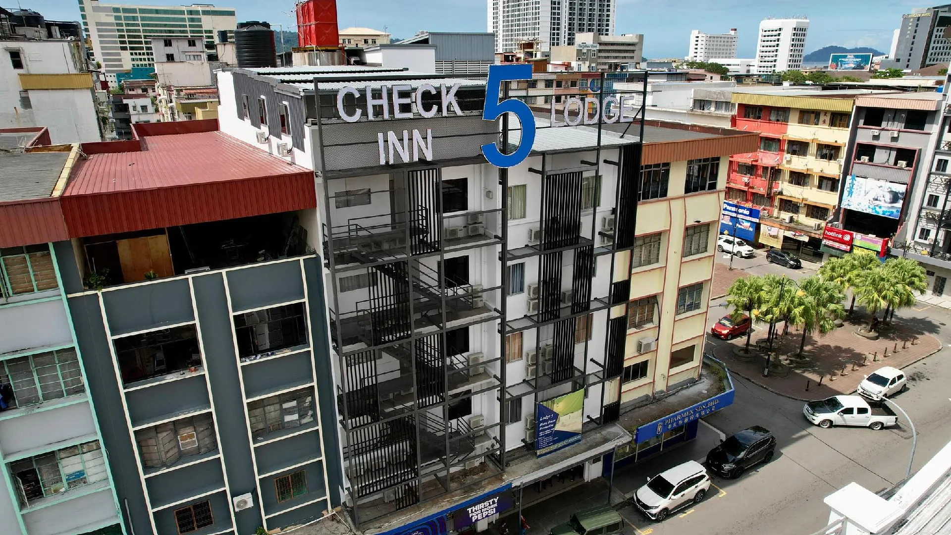 코타키나발루 체크인 5 4성급 호텔 레스토랑