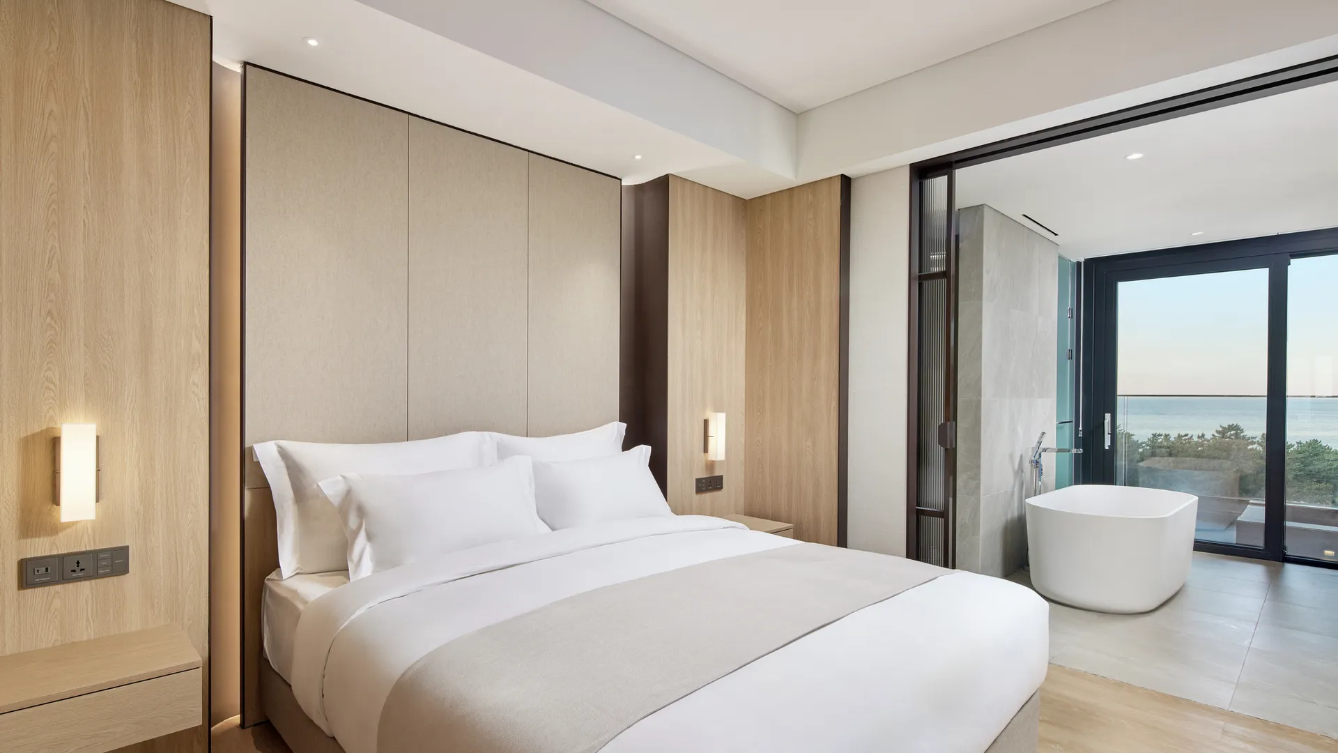 강릉 신라모노그램 강릉 레지던스 5성급 호텔 스위트룸