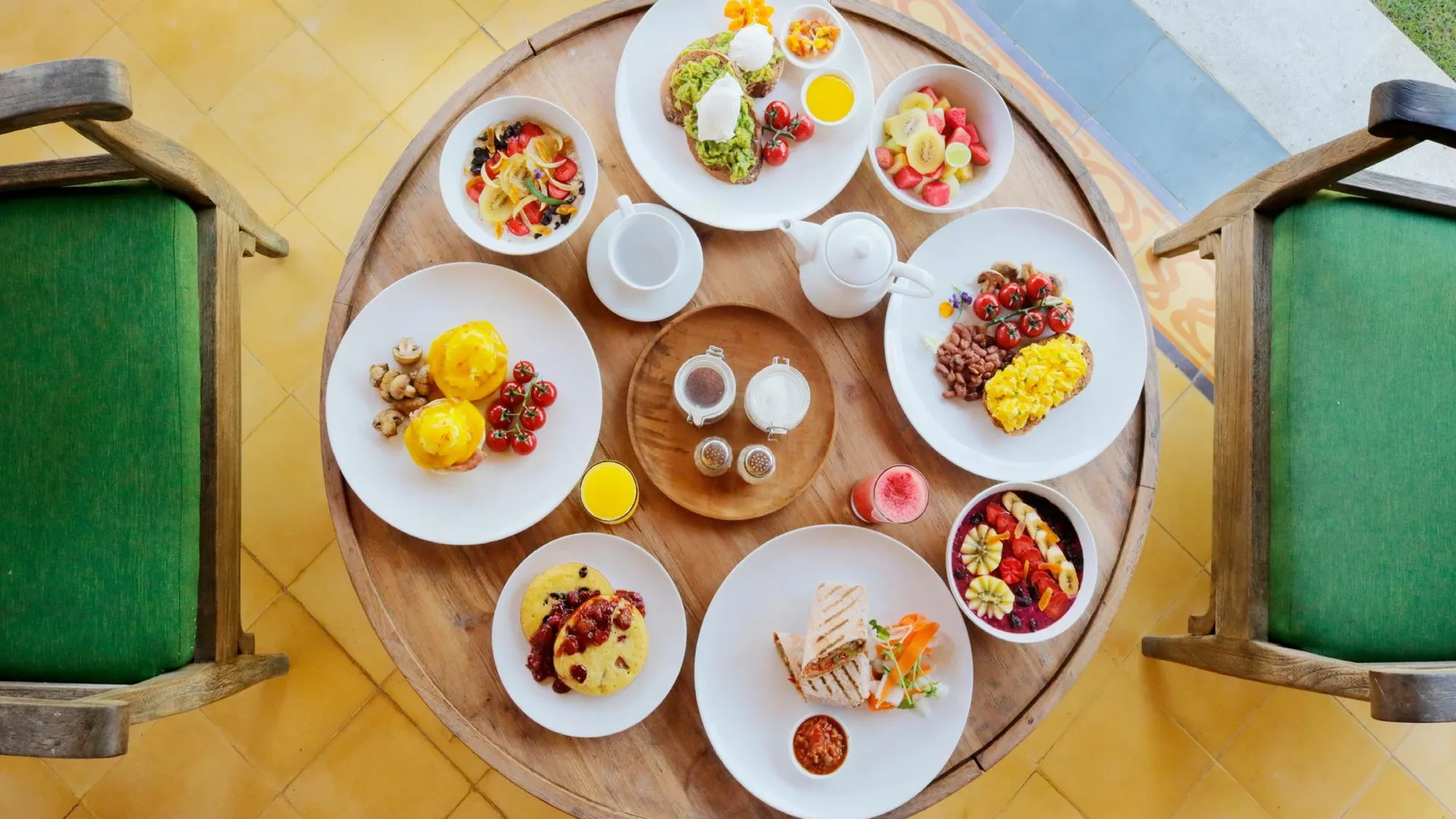 발리 아라다나 빌라 바이 에코시스템 4성급 호텔 수영장