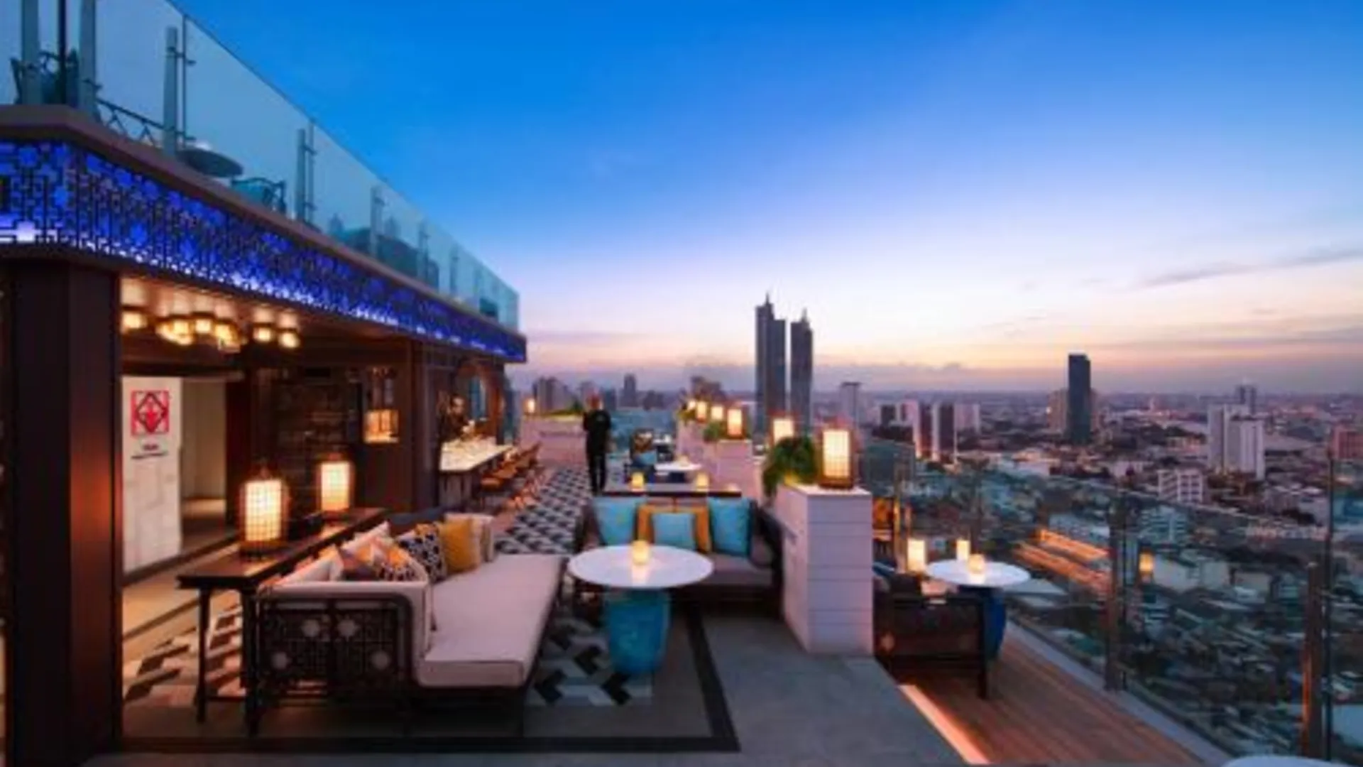 방콕 방콕 메리어트 호텔 더 수라웡세 5성급 호텔 수영장