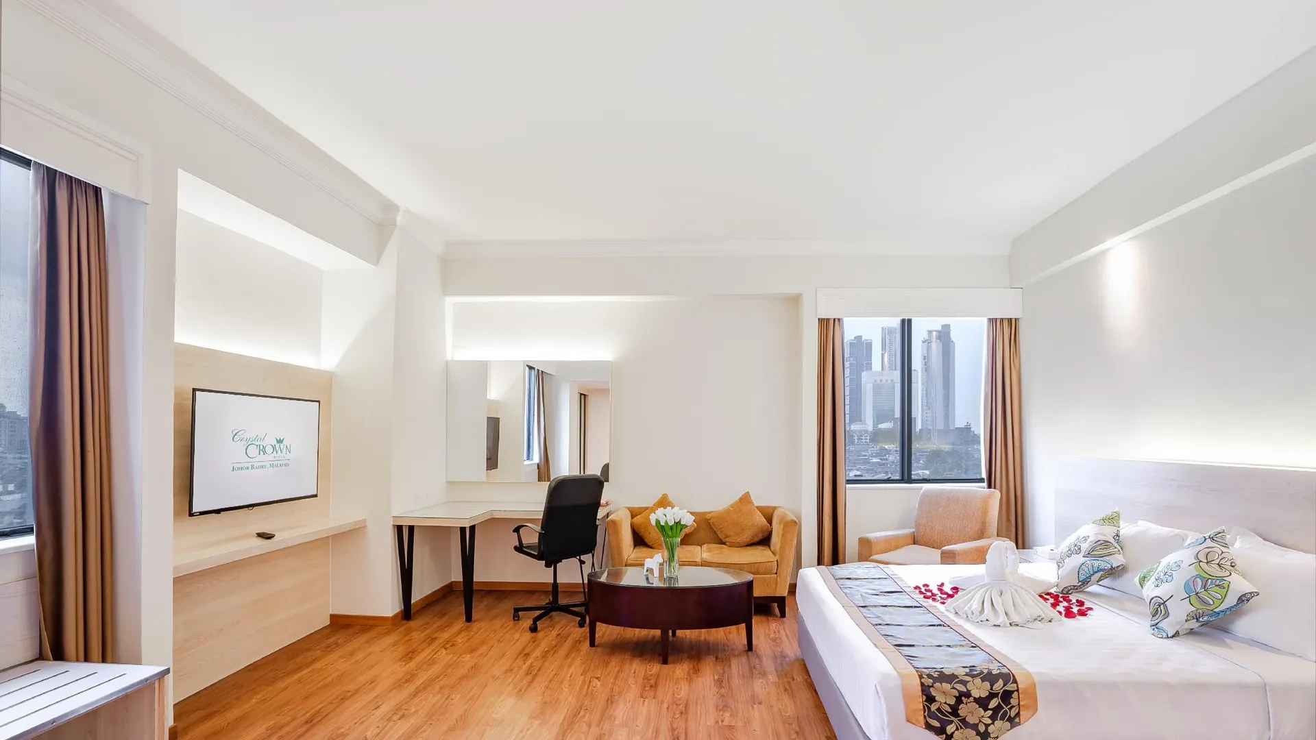 조호바루 / 조호르바루 크리스탈 크라운 호텔 3성급 호텔 스위트룸