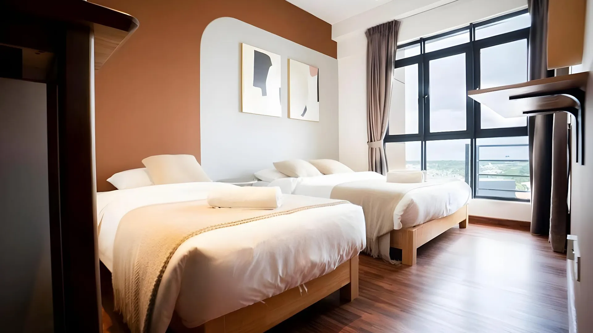 코타키나발루 Deluxe Queen Studio 3성급 게스트하우스 스위트룸