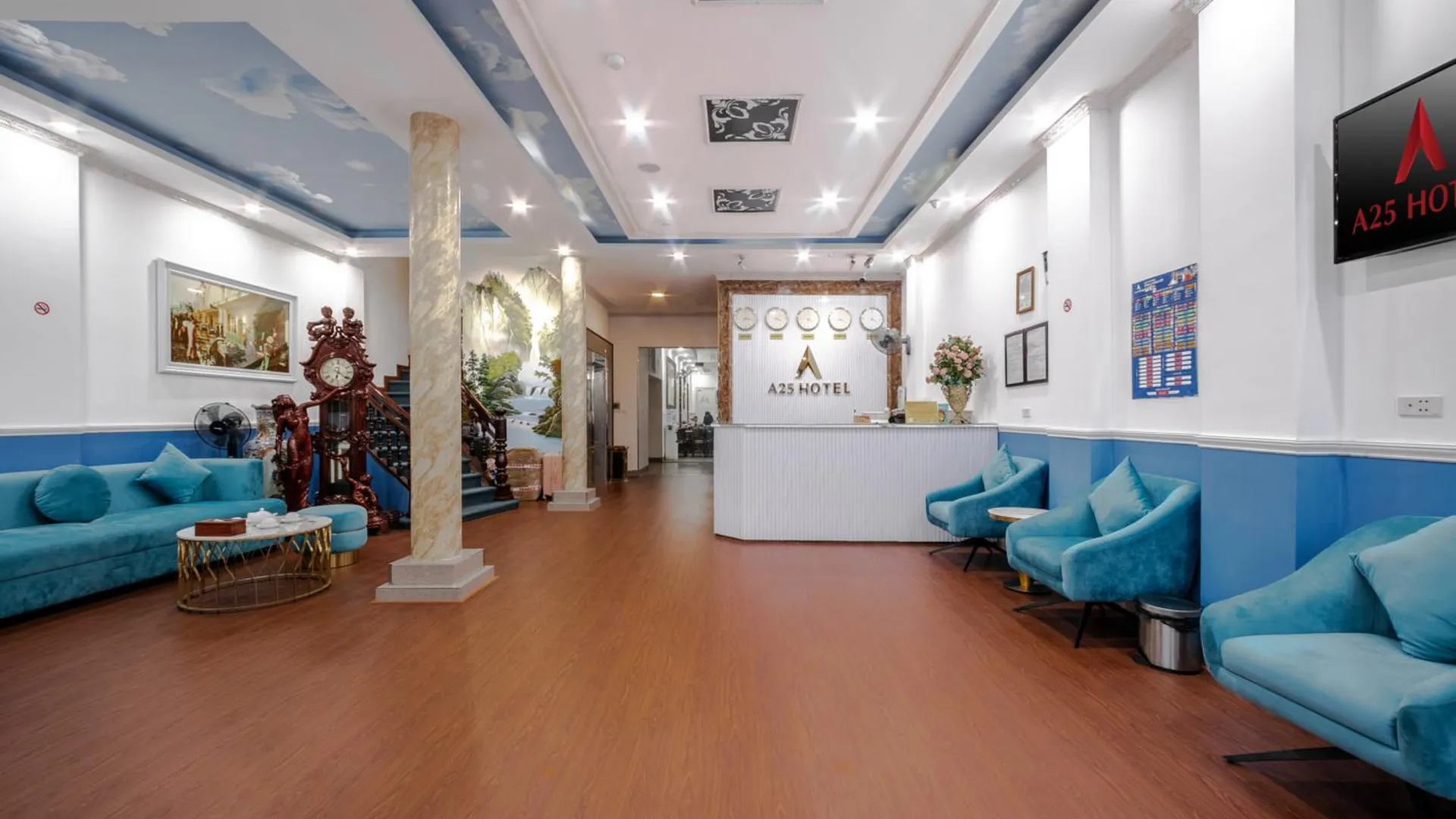 하노이 A25 호텔 - 185 - 187 로득 3성급 호텔 레스토랑