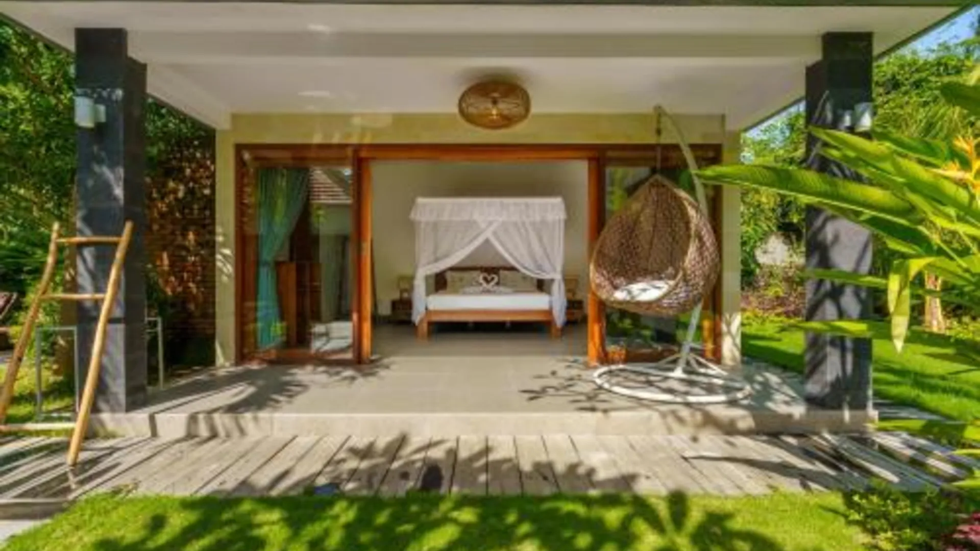 발리 Coco Garden Pool Villas 3성급 호텔 수영장