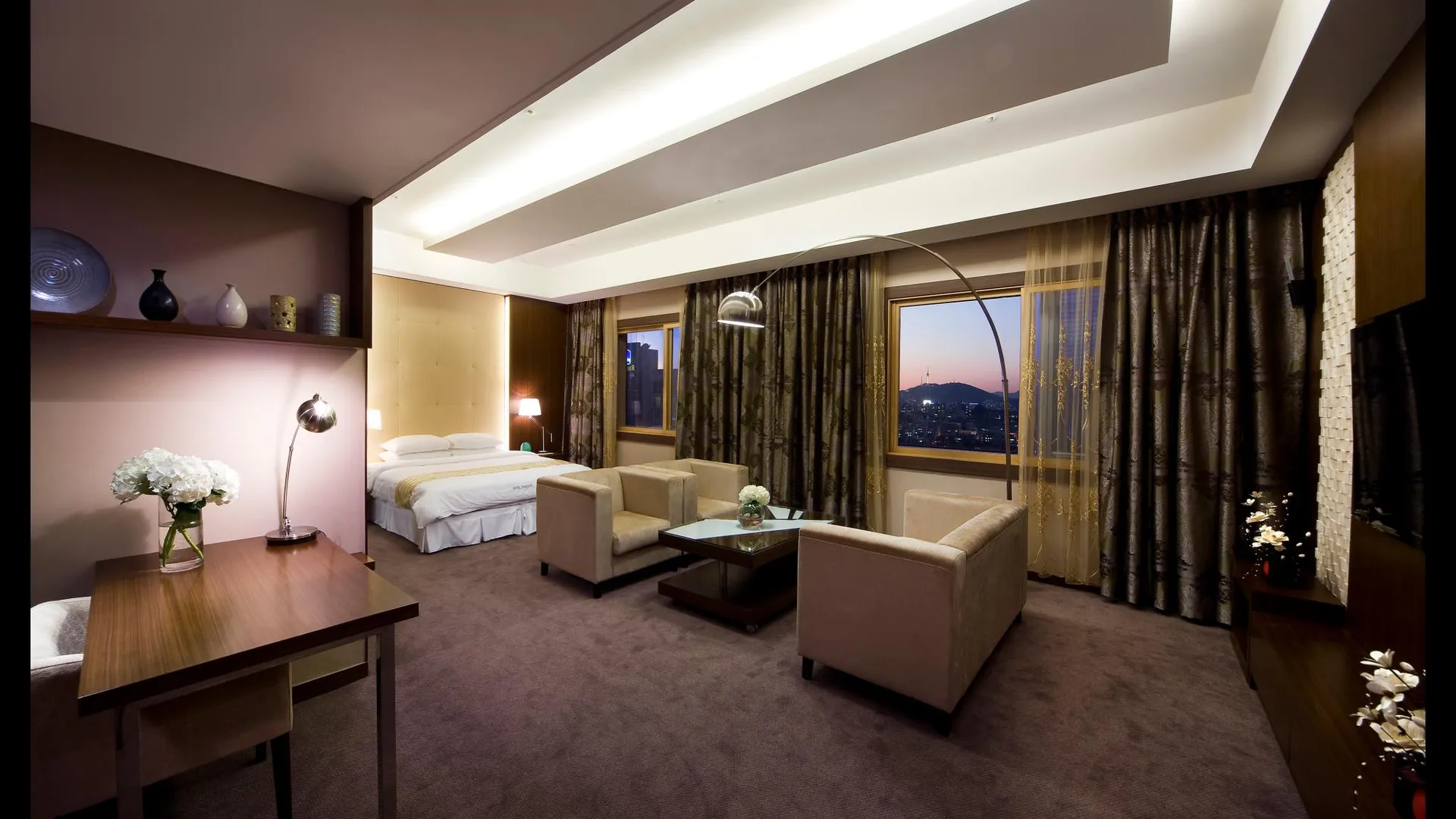 서울 삼정 호텔 4성급 호텔 스위트룸