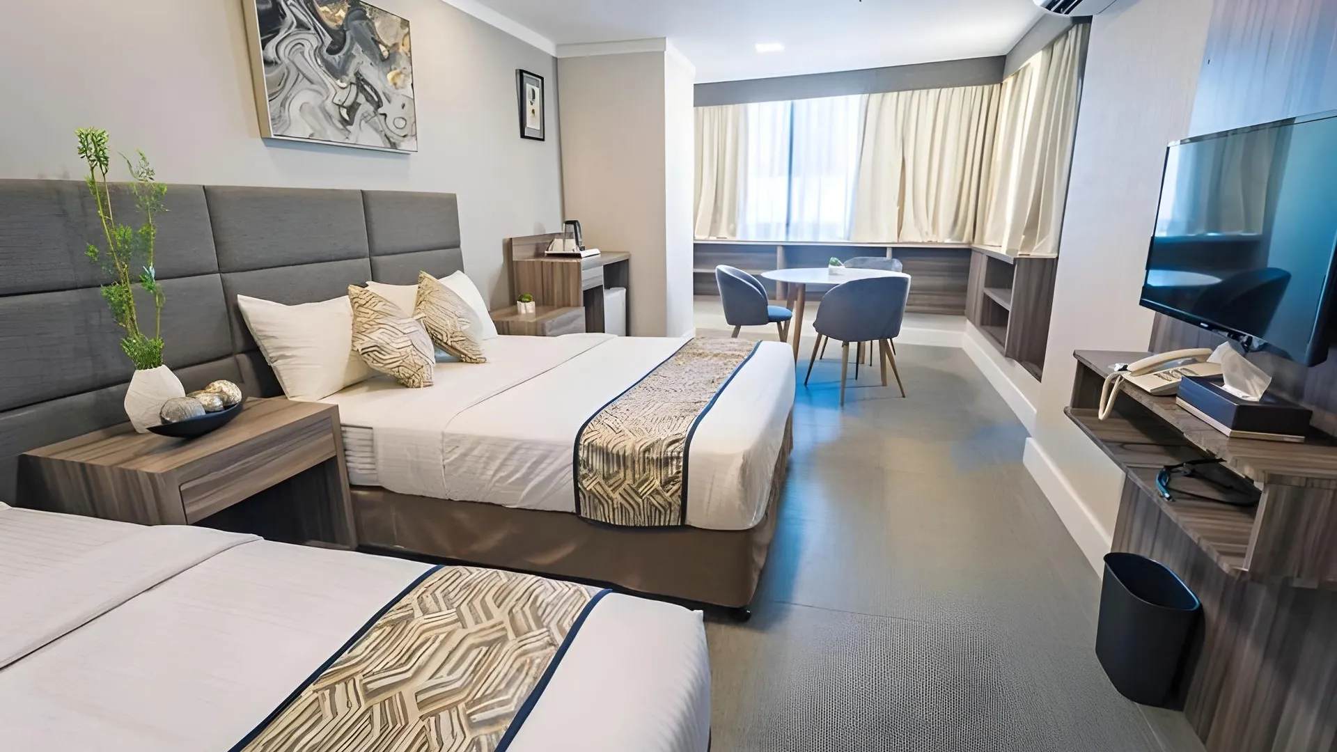 세부 아니카 스위트 2성급 호텔 스위트룸