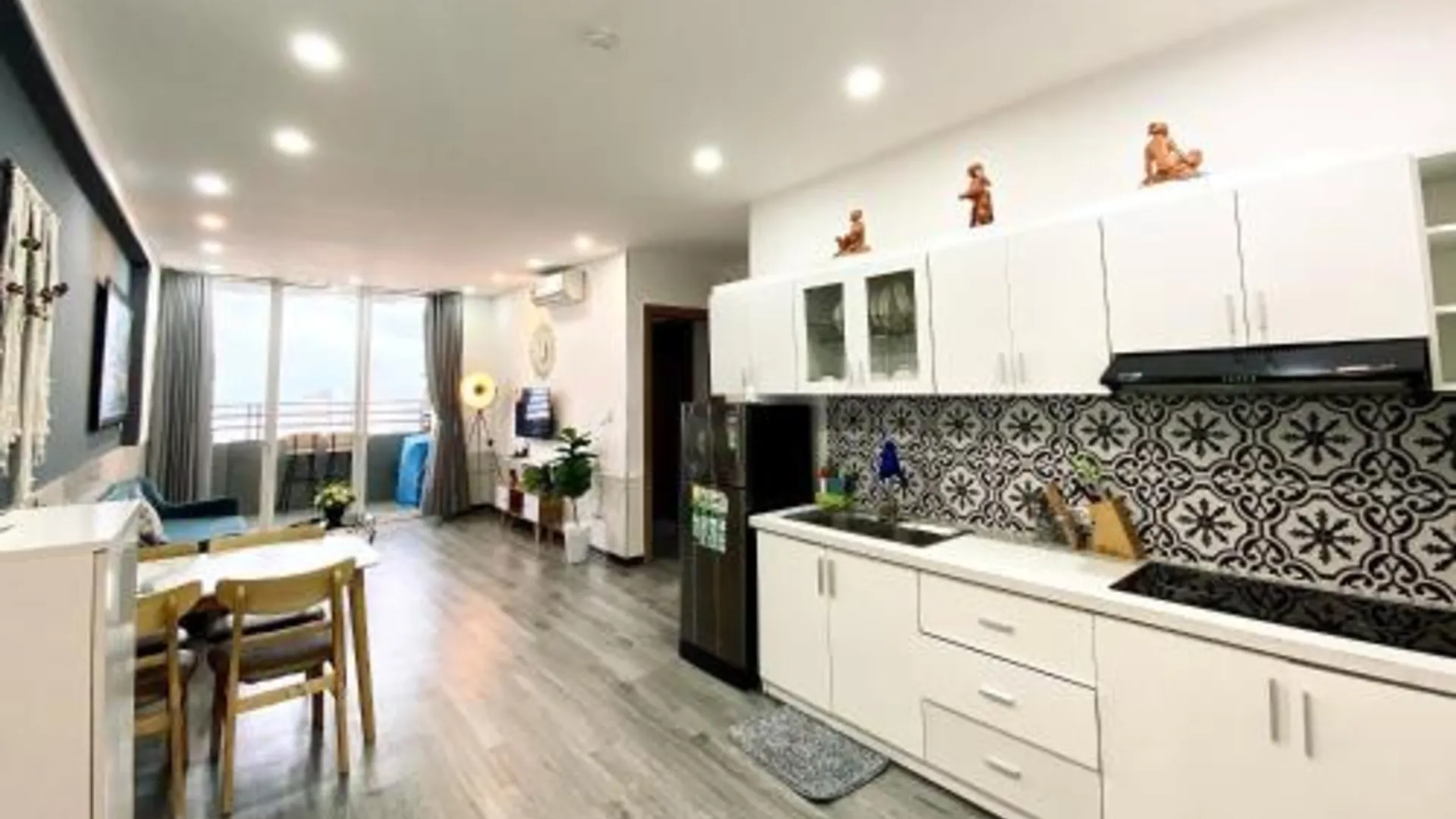 다낭 프억 미의 아파트먼트 (70m², 침실 2개, 프라이빗 욕실 2개) 5성급 게스트하우스 전망